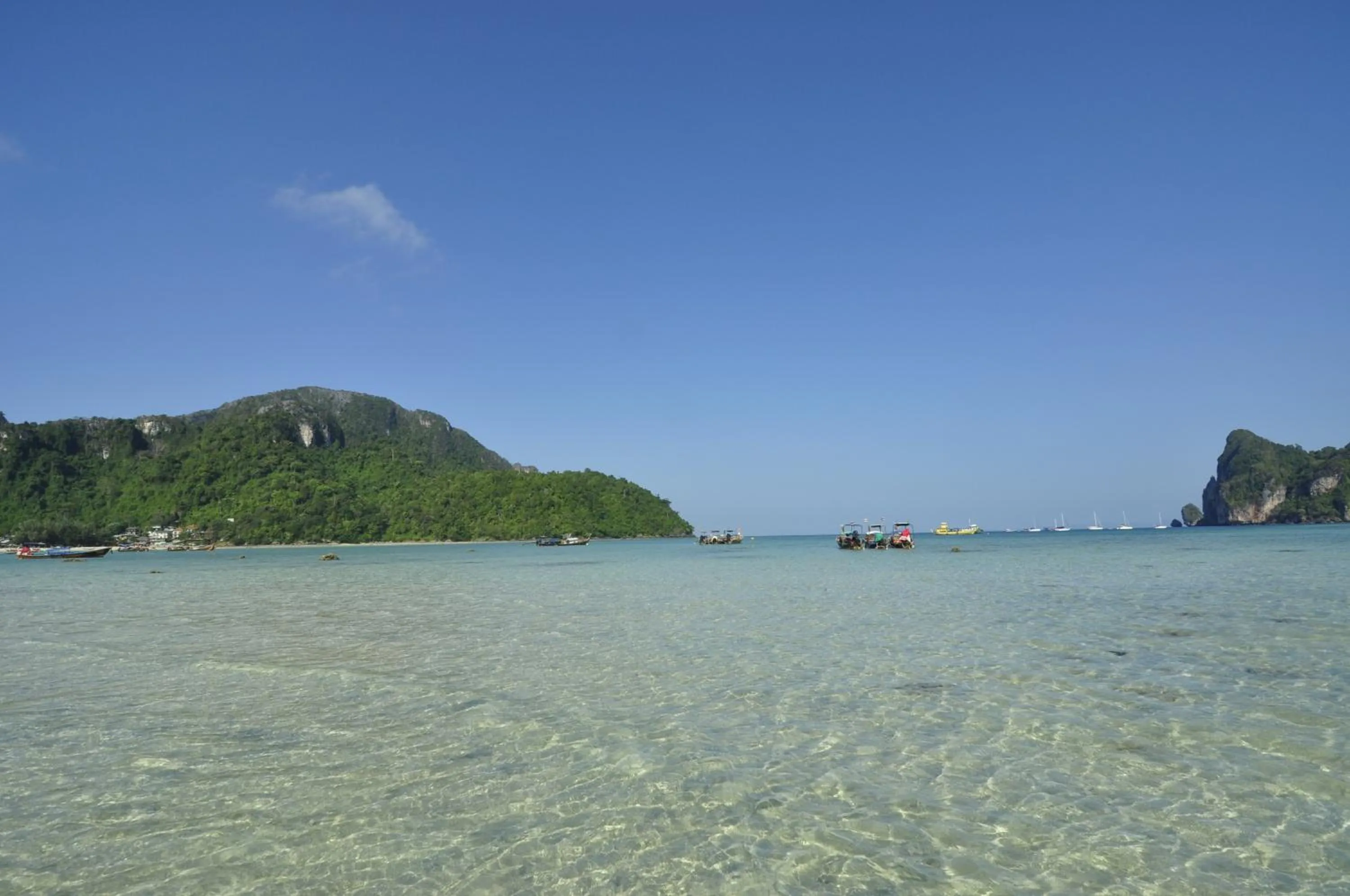 Beach in Phi Phi Twin Palms Bungalow
