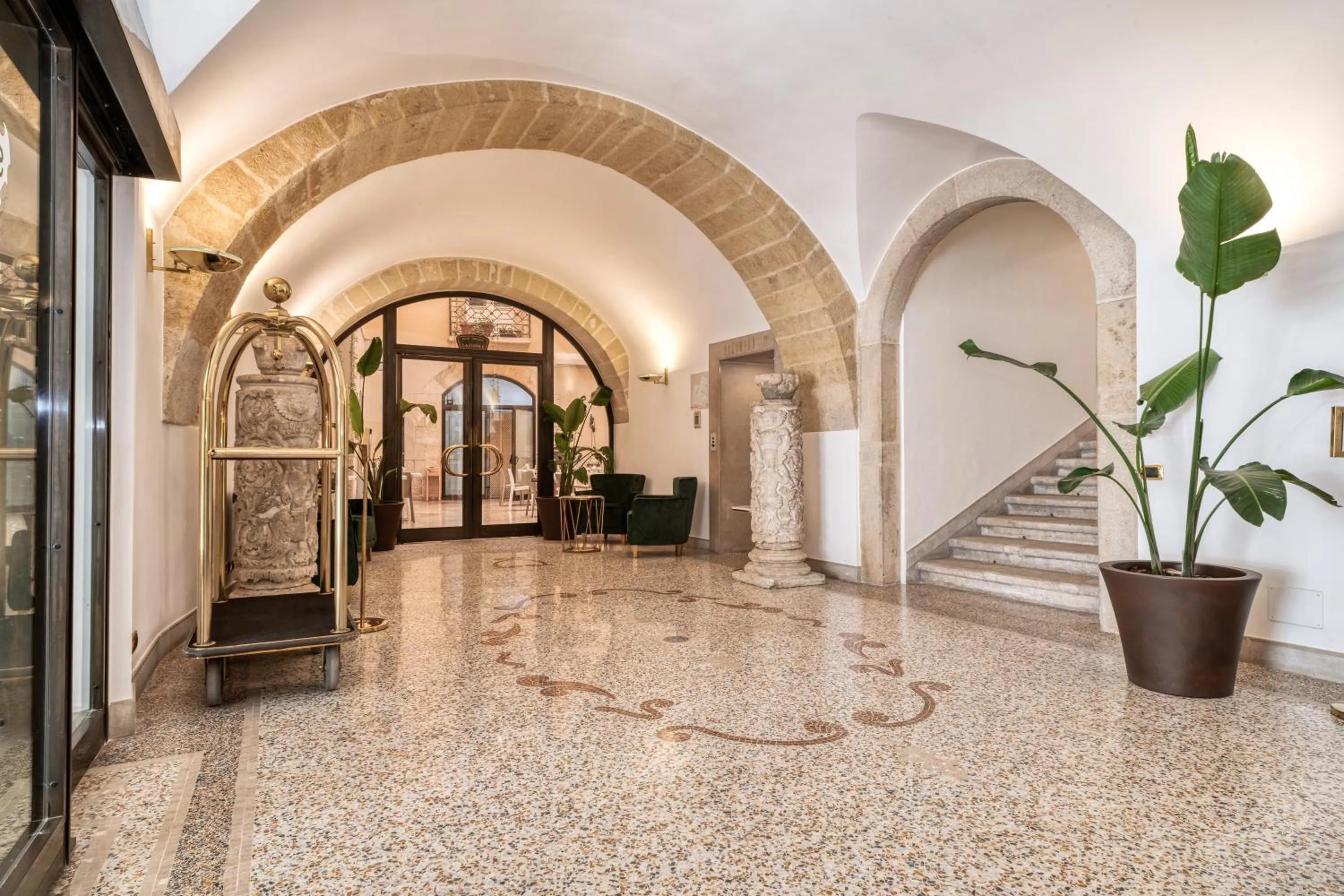 Lobby or reception in Hotel San Nicola