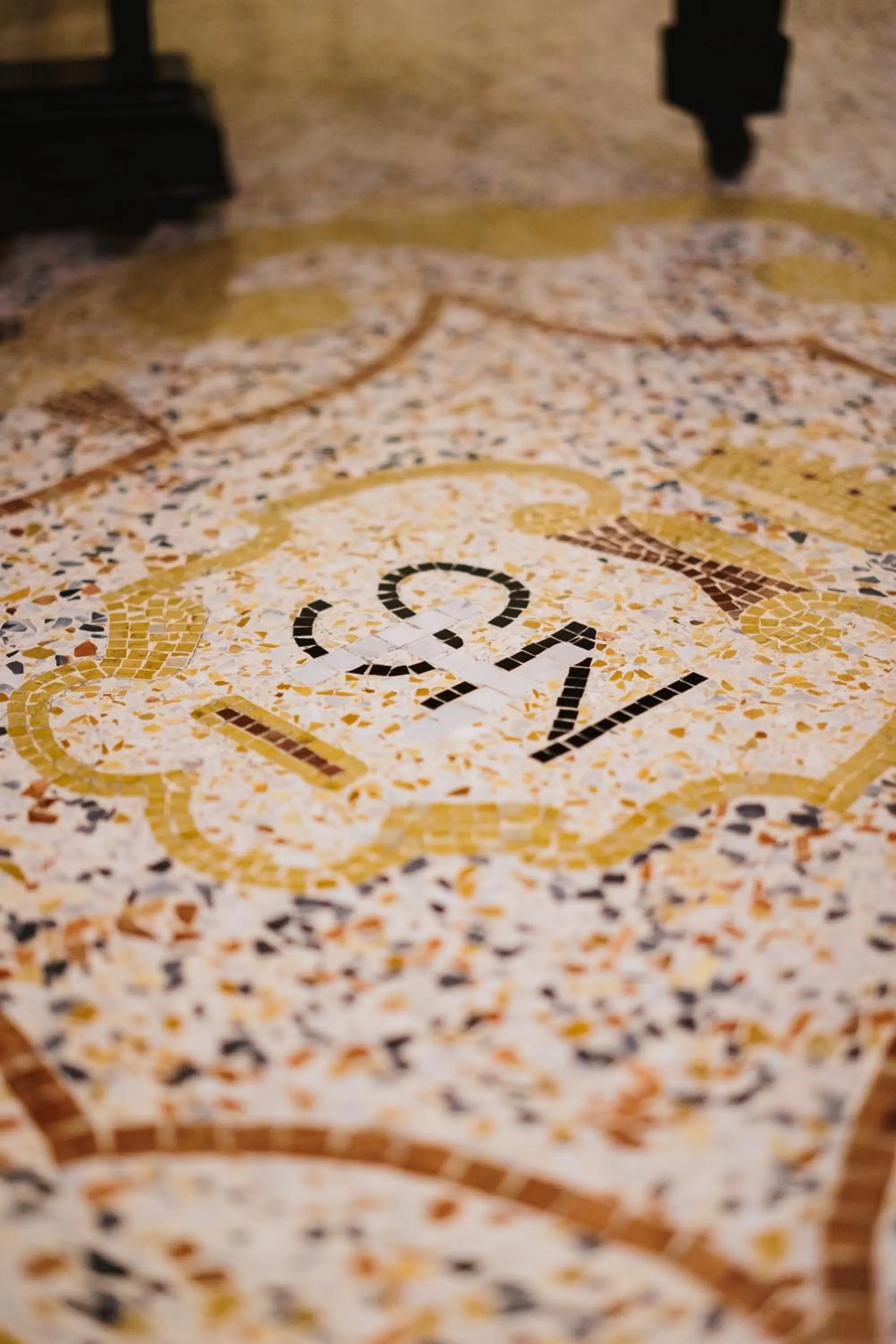 Decorative detail in Hotel San Nicola