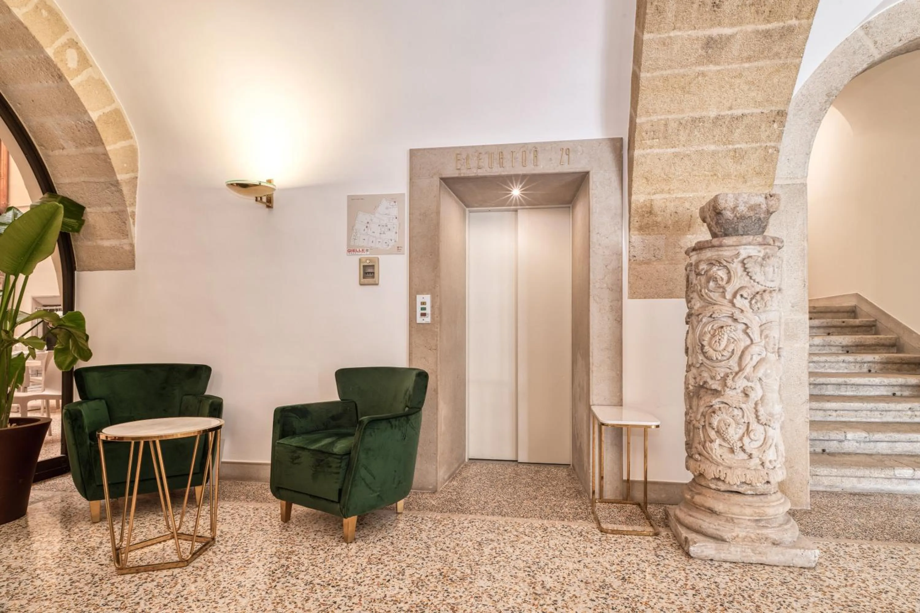 Lobby or reception in Hotel San Nicola