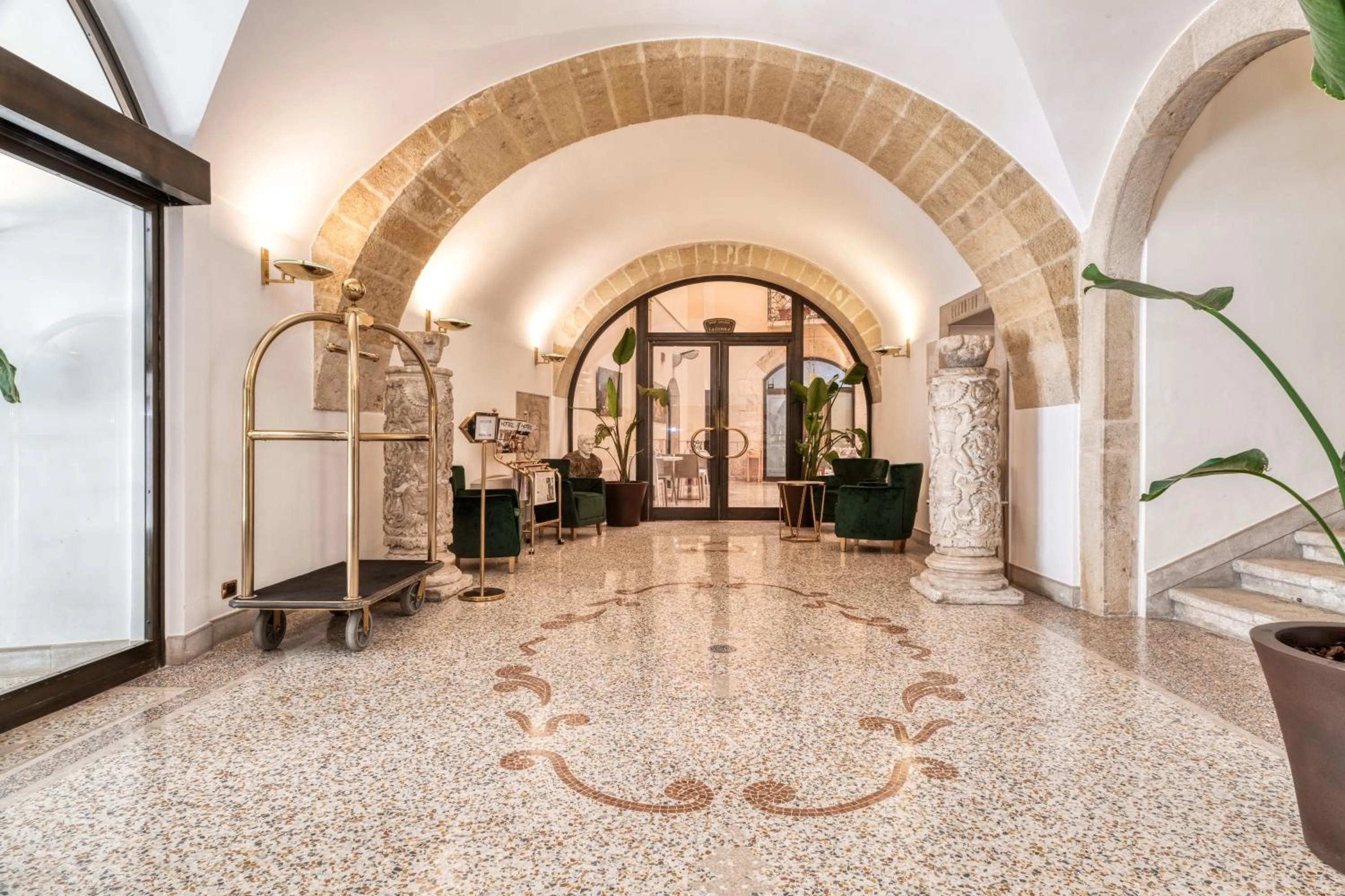 Lobby or reception in Hotel San Nicola