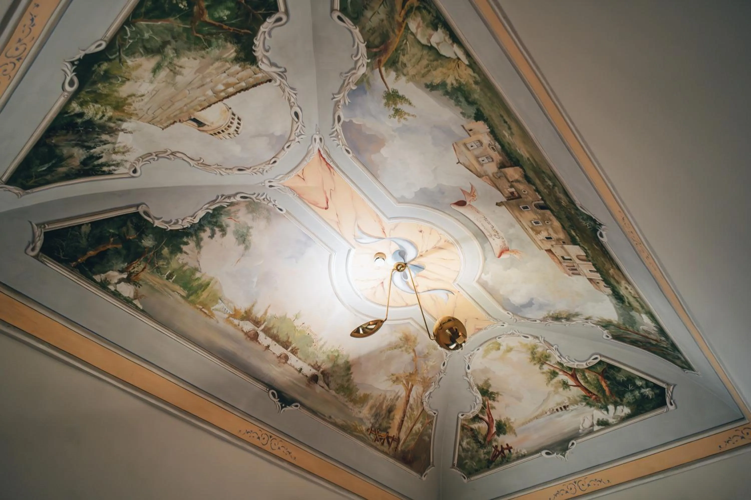 Decorative detail in Hotel San Nicola