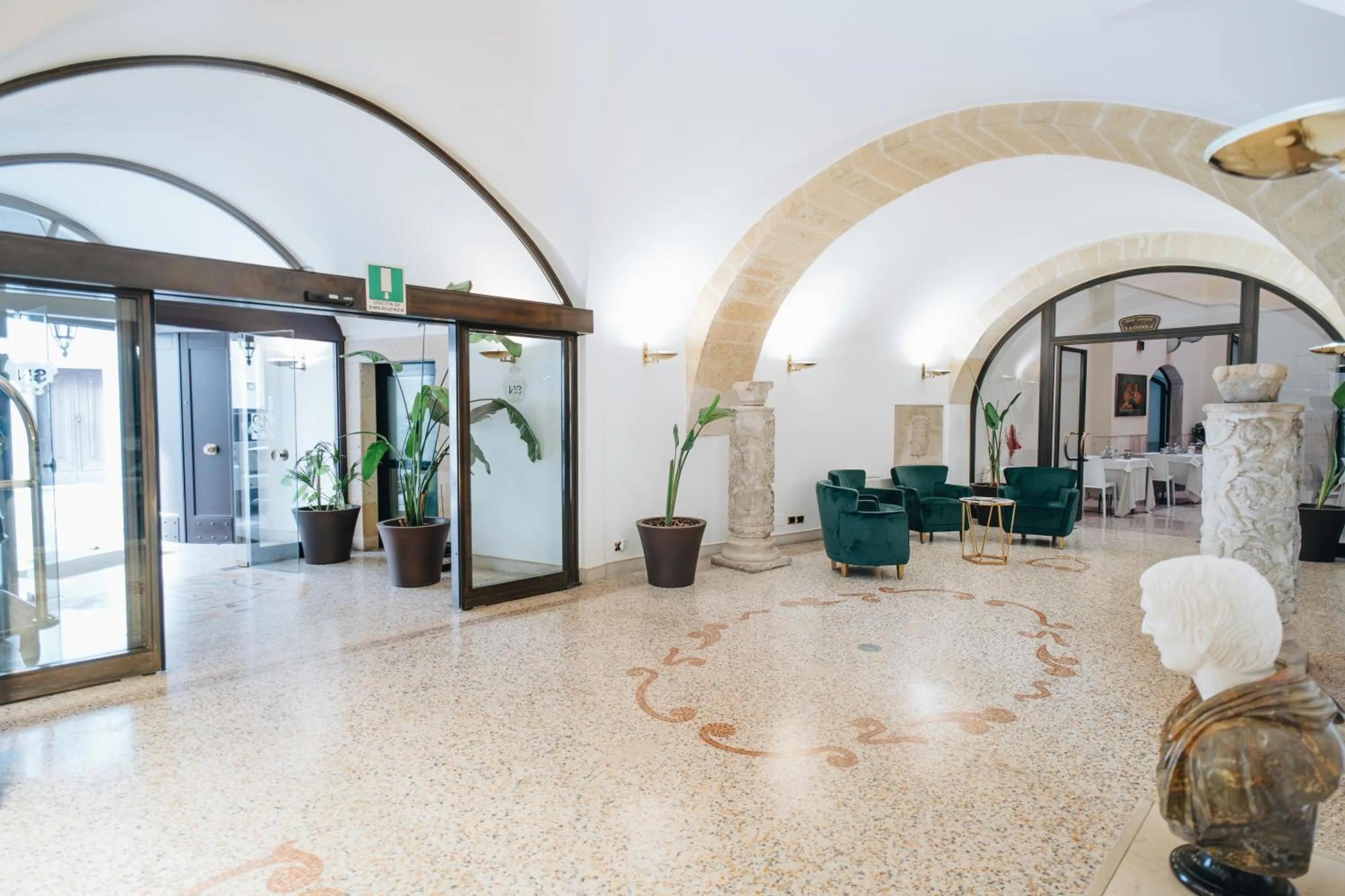 Lobby or reception in Hotel San Nicola
