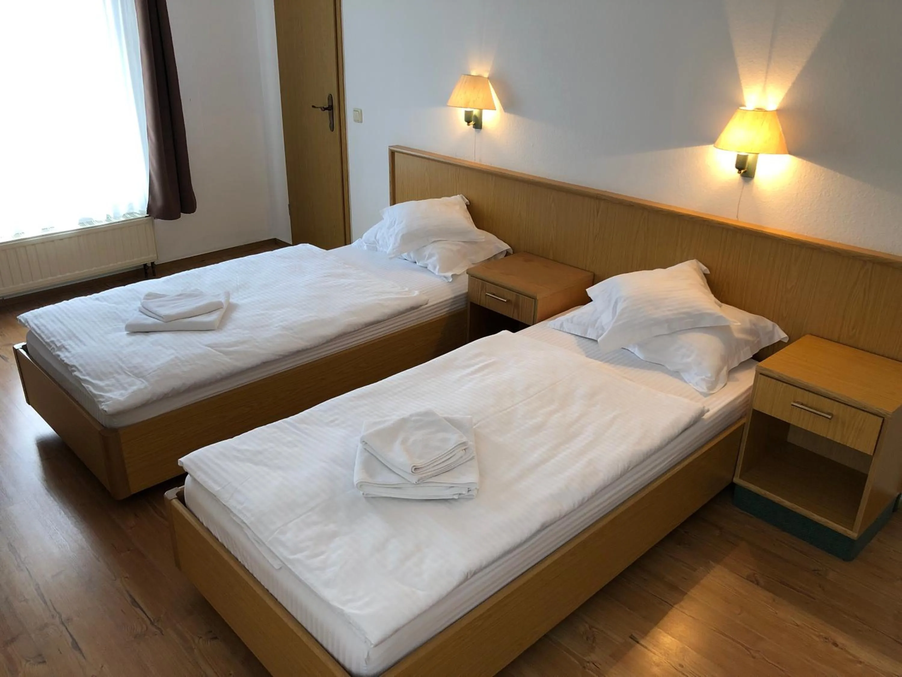 Bed in Pension Nadia