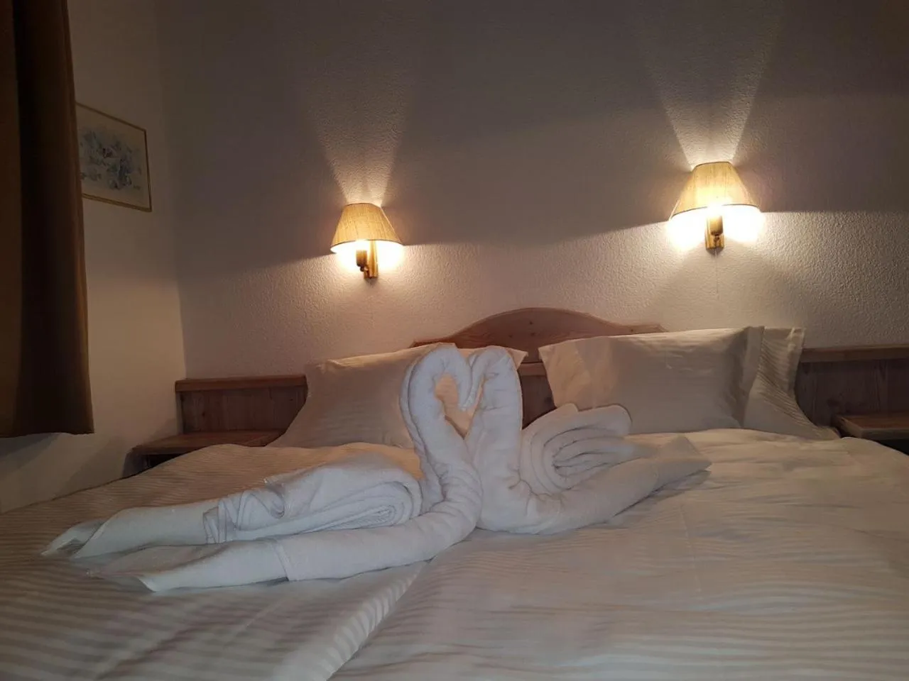 Bed in Pension Nadia