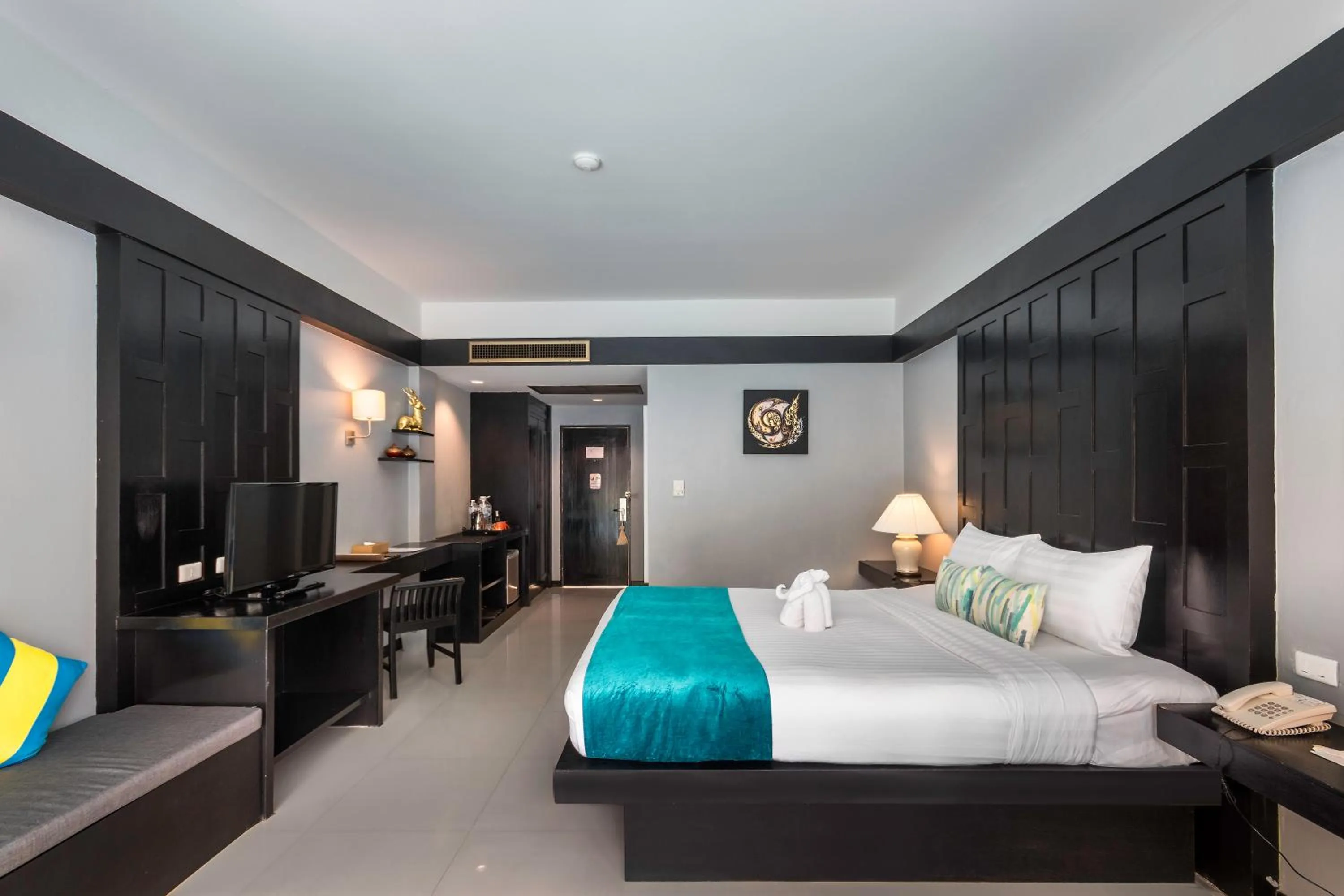 Bedroom, Bed in Diamond Cottage Resort & Spa