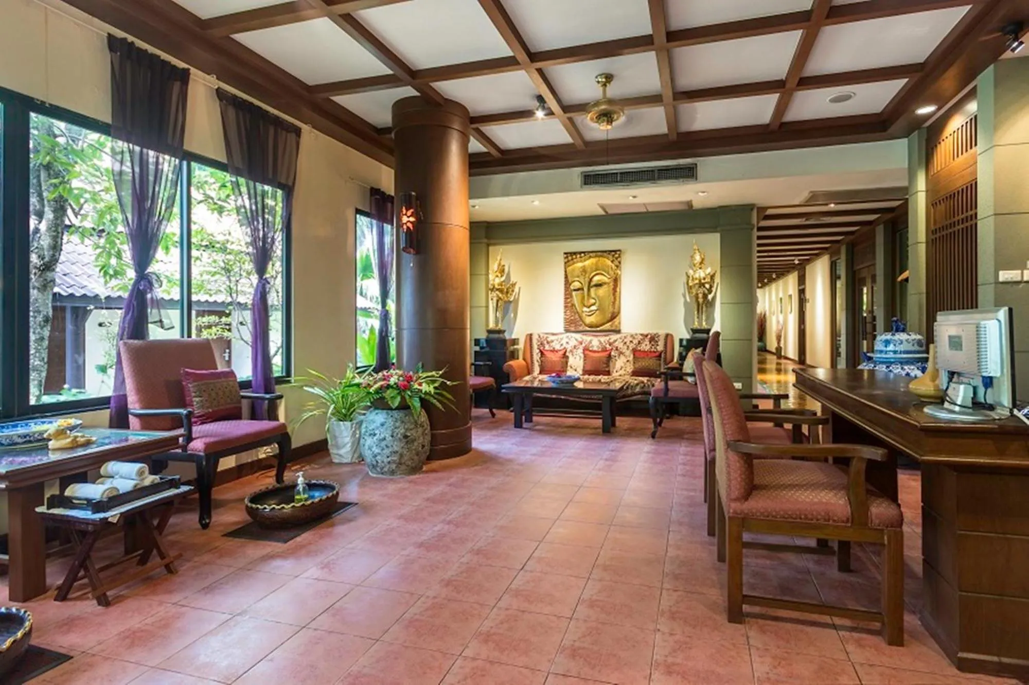 Living room in Diamond Cottage Resort & Spa