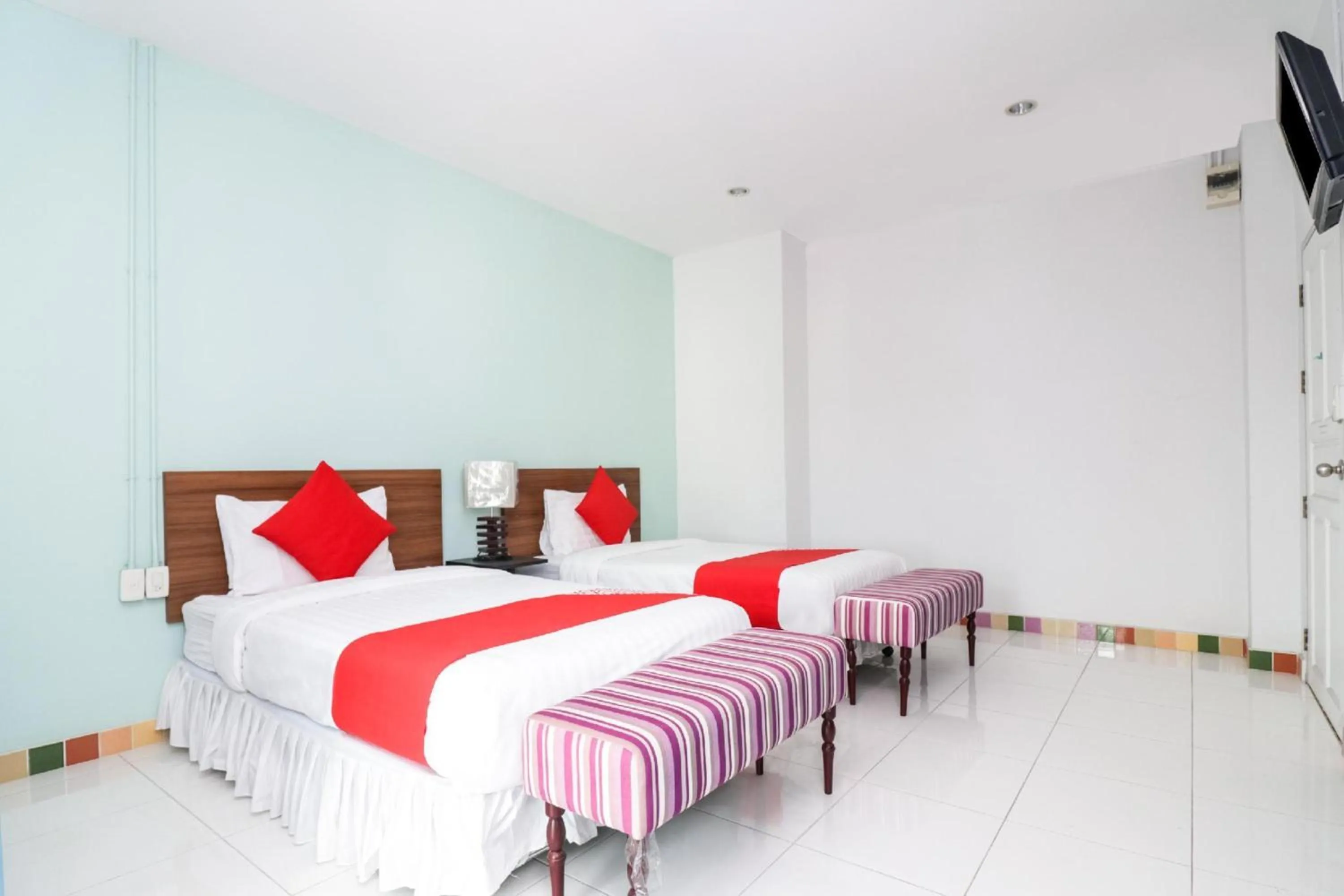 Bedroom, Bed in King One Suvarnabhumi