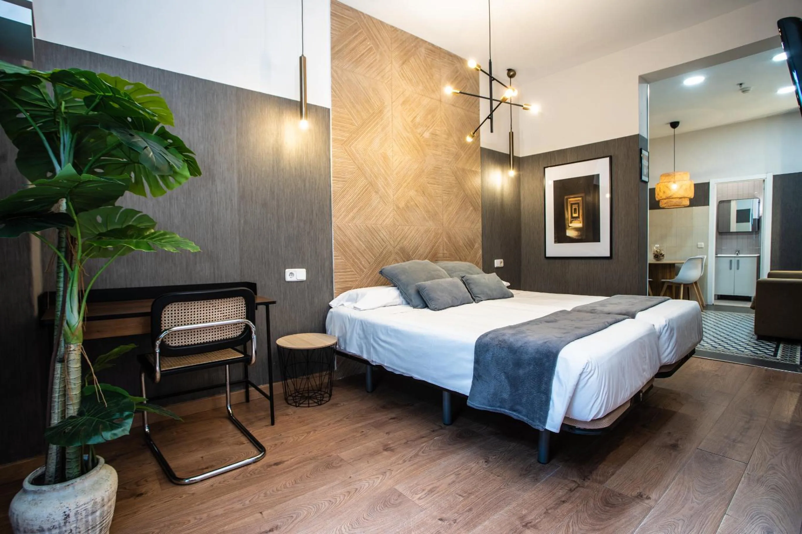 Bed in SUITES YOU Zinc