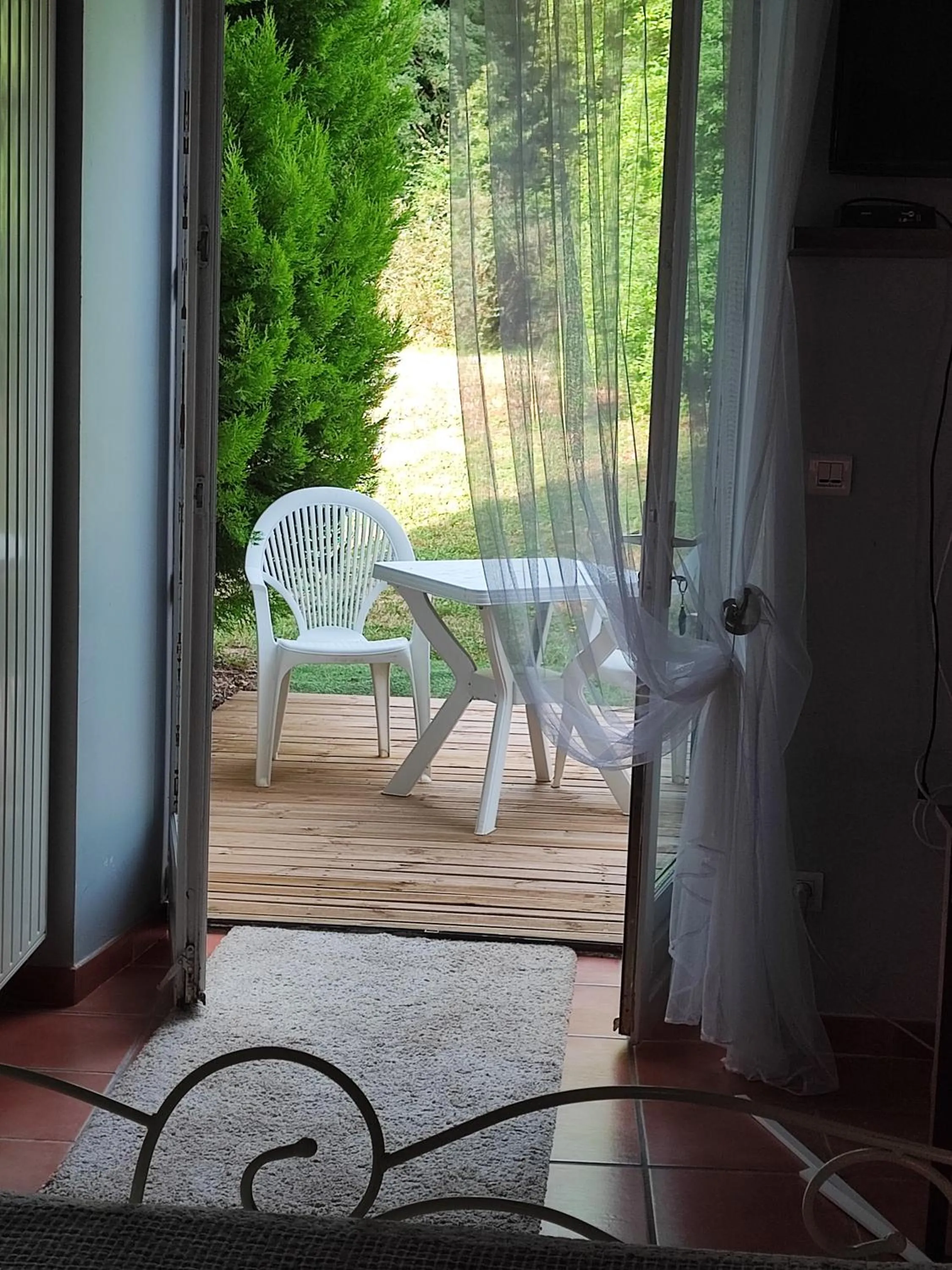 Patio in Domaine De Miraval