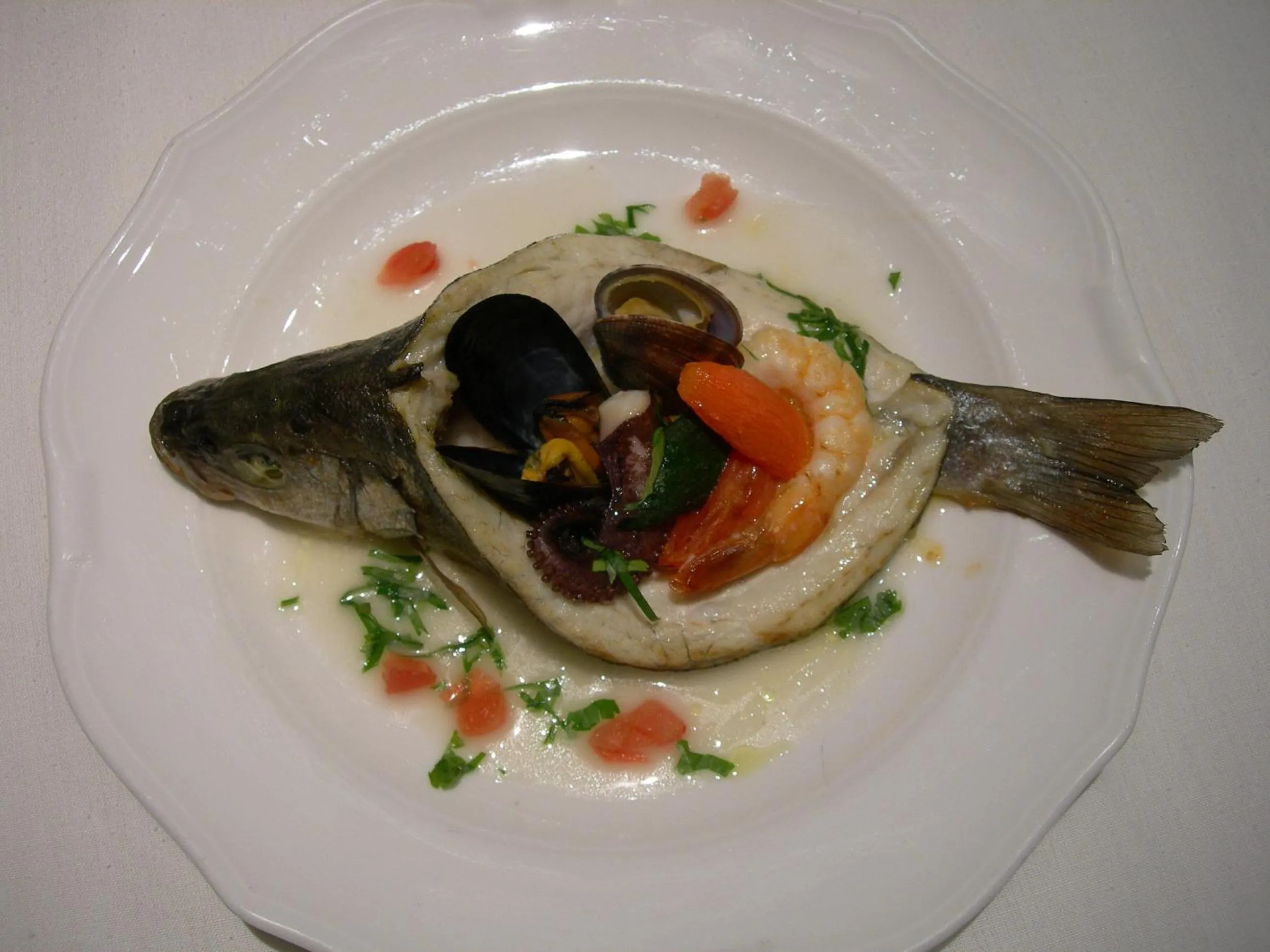 Food close-up in Hotel Mare