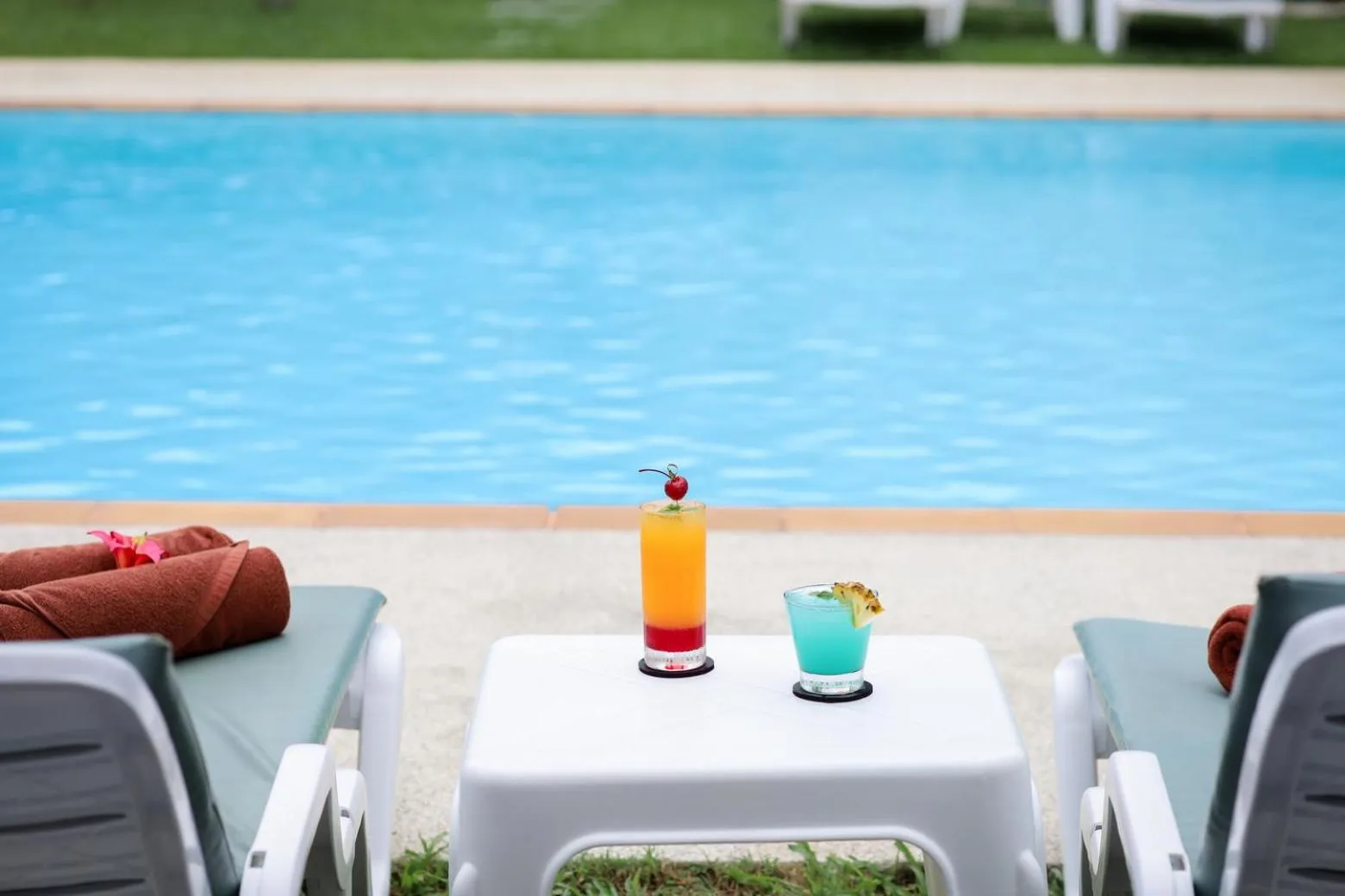 Swimming pool in The Golddiggers Resort