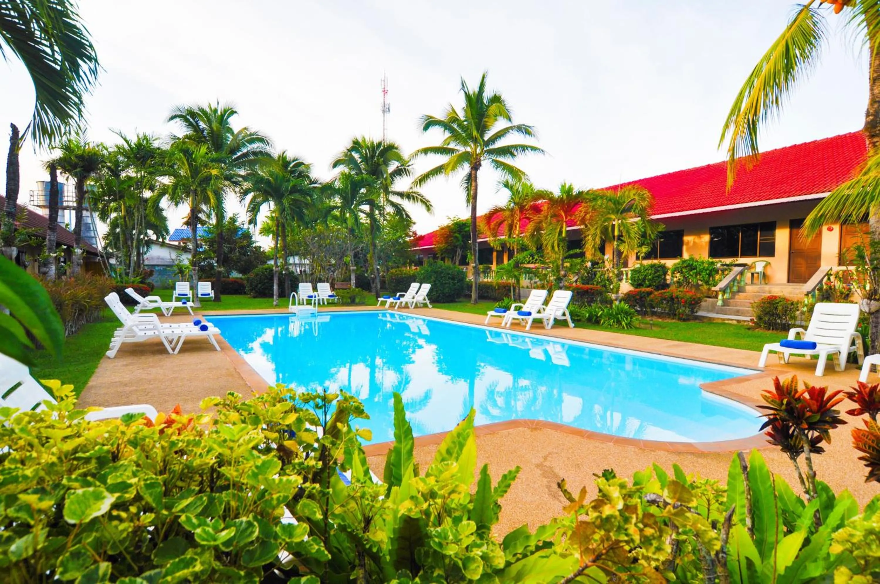 Swimming pool in The Golddiggers Resort