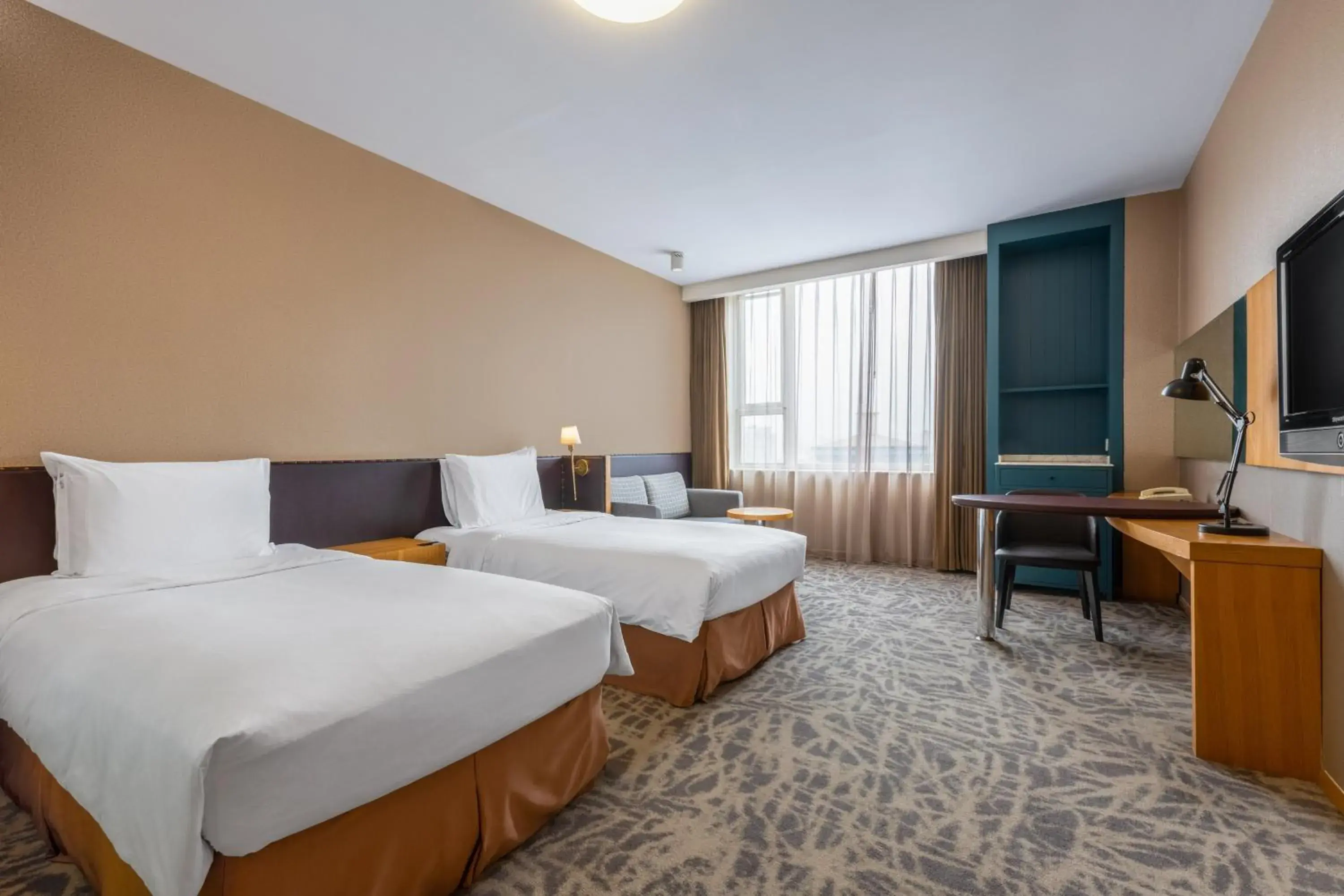 Superior Twin Room in LeafIN Hotel Beijing Minzuyuan l Bird's Nest Superior Twin Room in LeafIN Hotel Beijing Minzuyuan l Bird's Nest