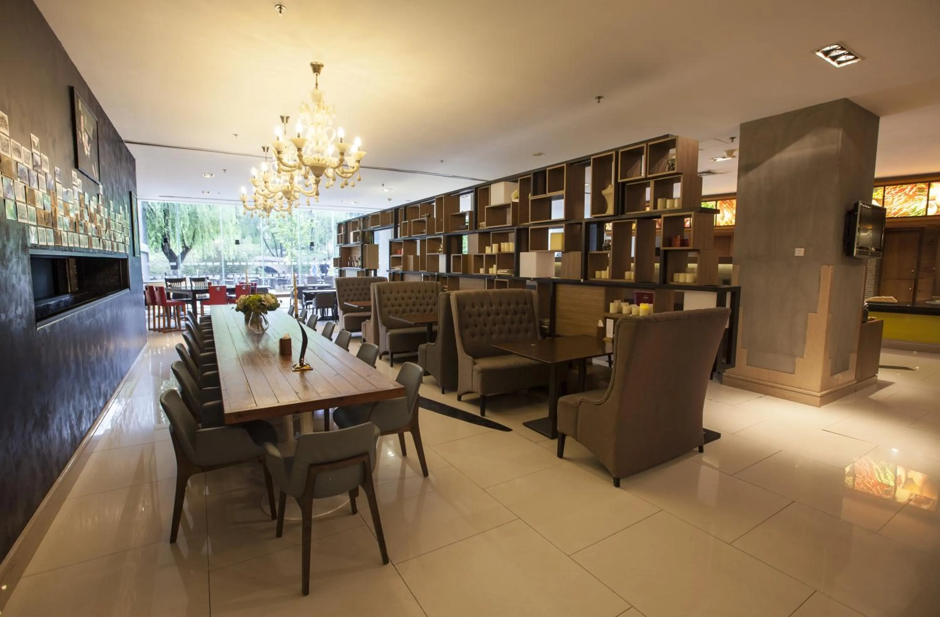 Restaurant/places to eat in LeafIN Hotel Beijing Minzuyuan l Bird's Nest