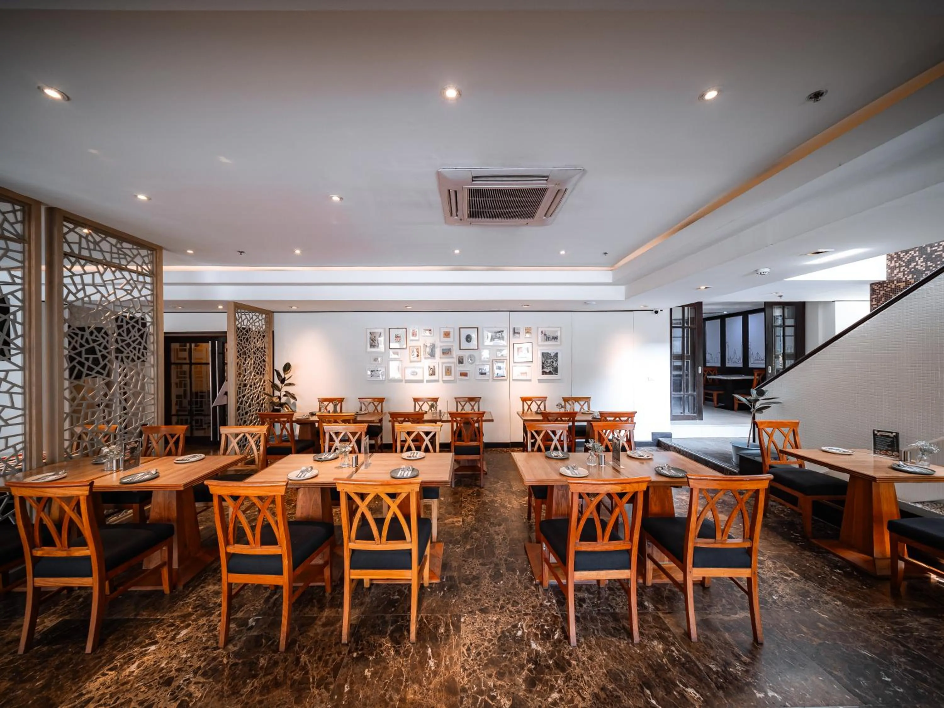 Seating area in Bandara Suites Silom, Bangkok