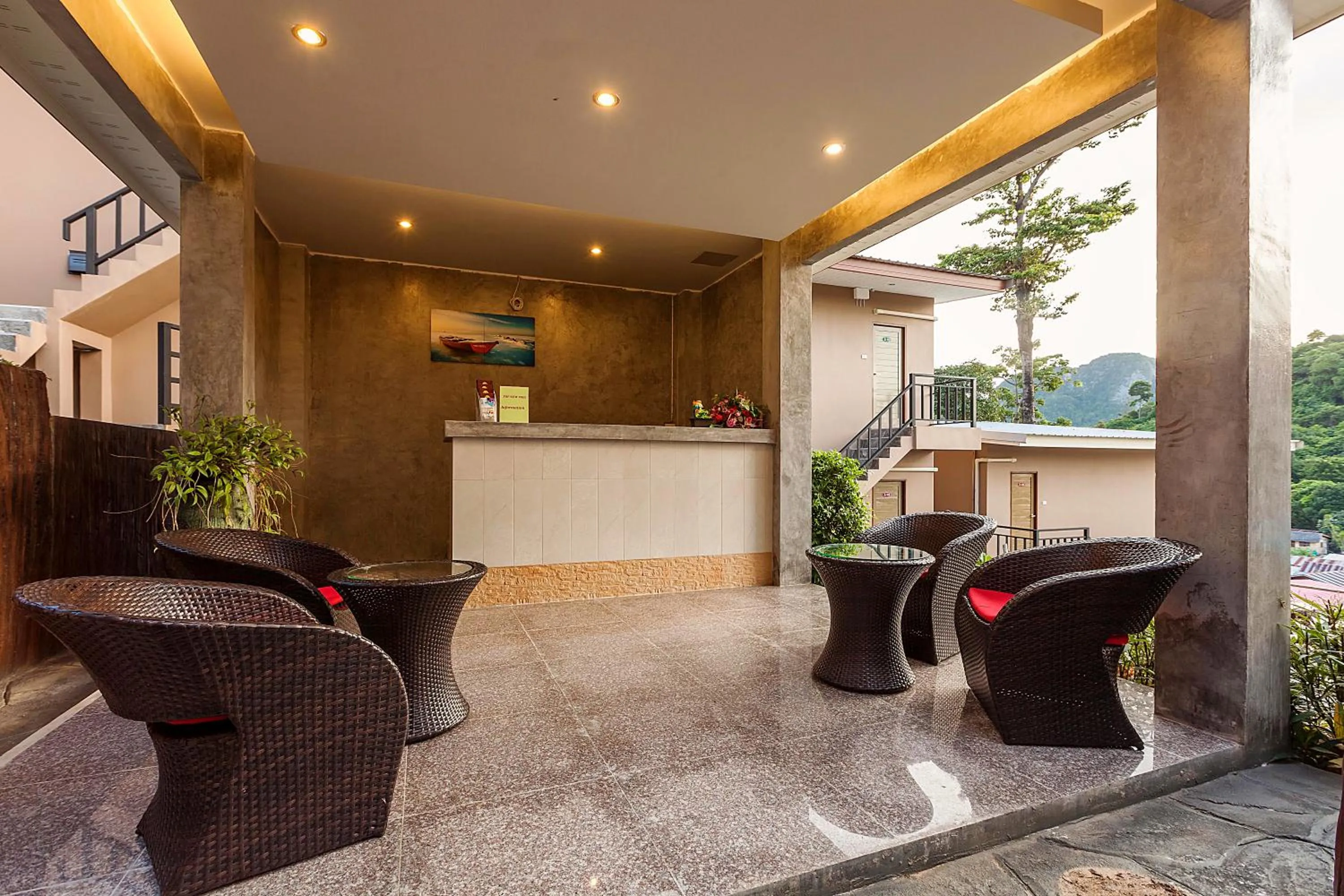 Lobby or reception in Phi Phi Top View Resort