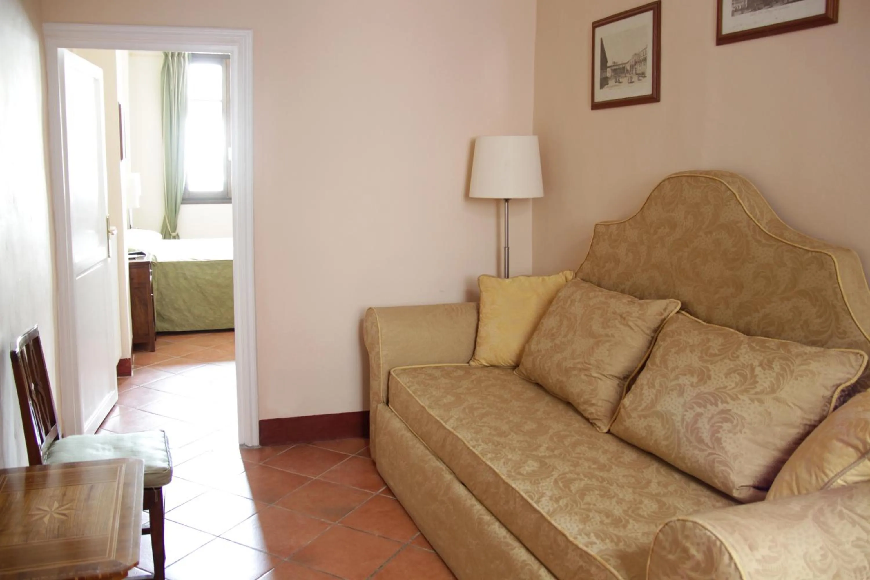 Seating area in B&B A Florence View