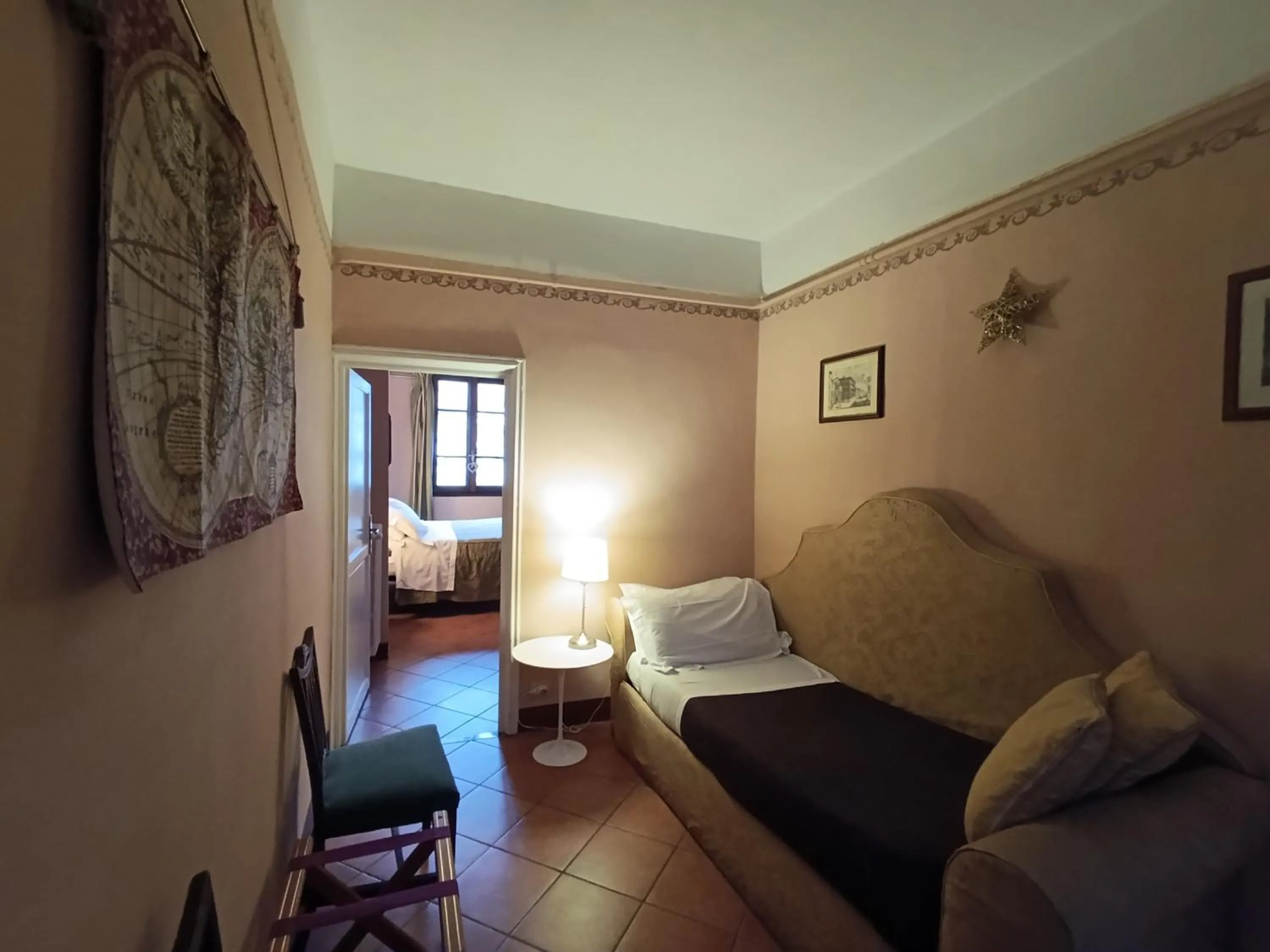 Bedroom, Bed in B&B A Florence View