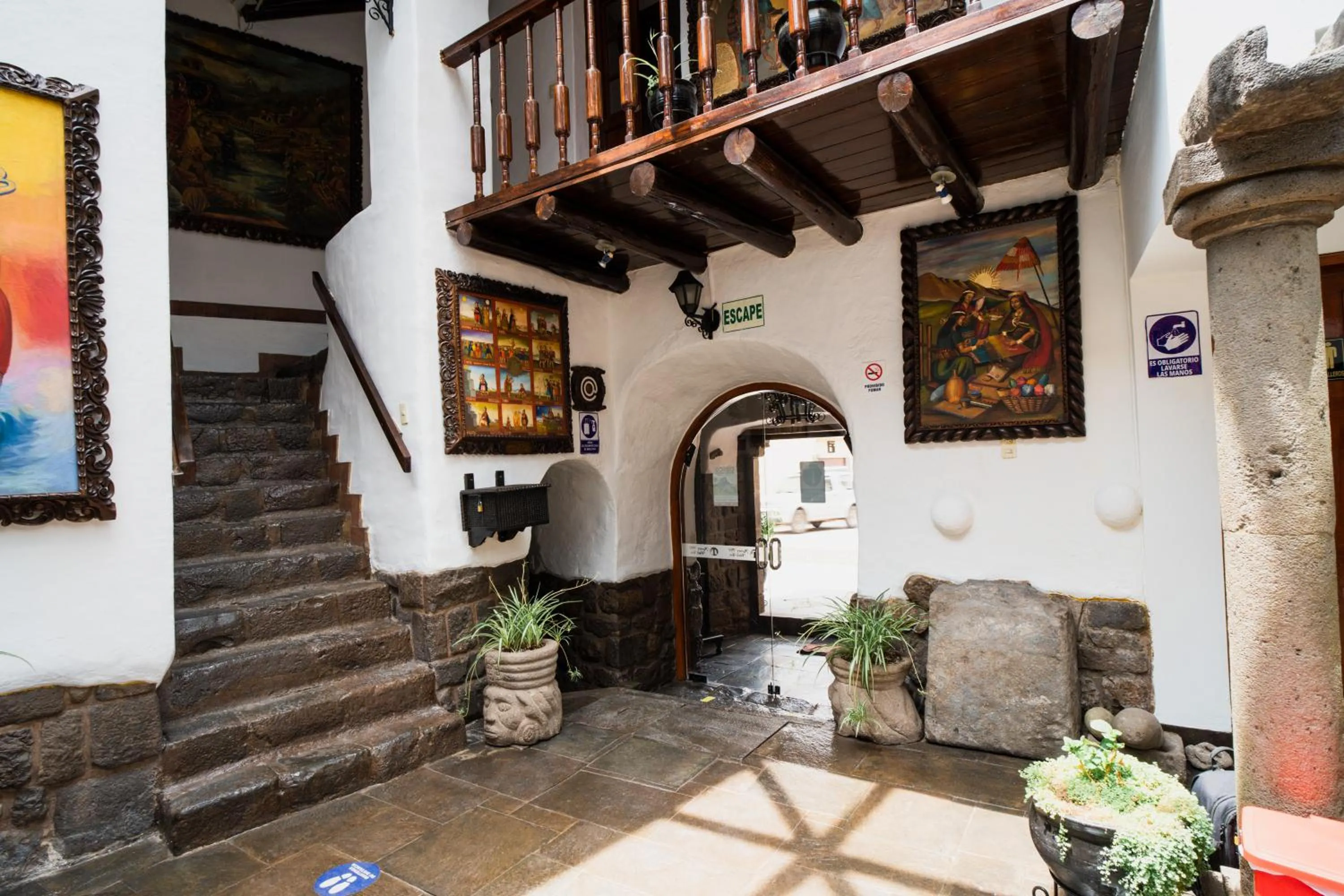 Property building in Munay Wasi Inn