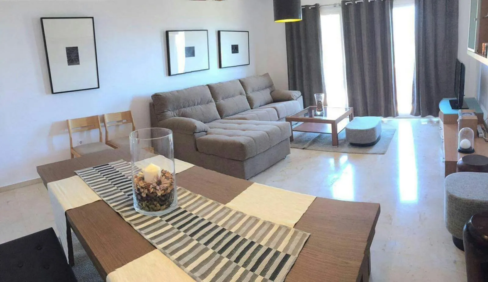 Living room in Apartamento Jardines de Manilva