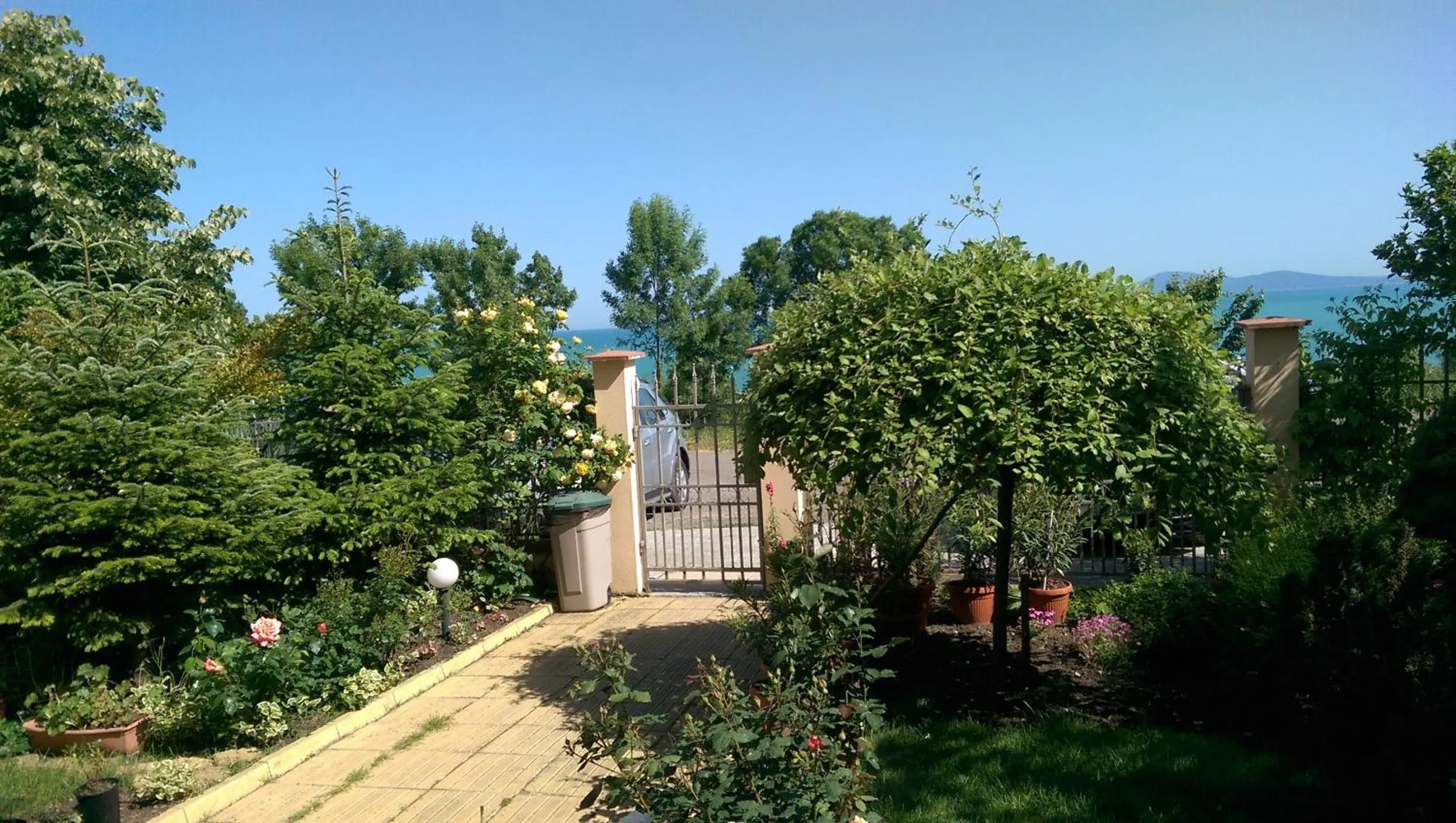 Garden in Hotel Briz