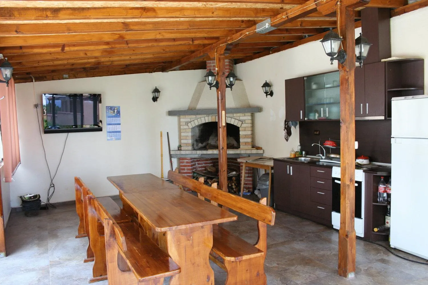 BBQ facilities in Hotel Briz