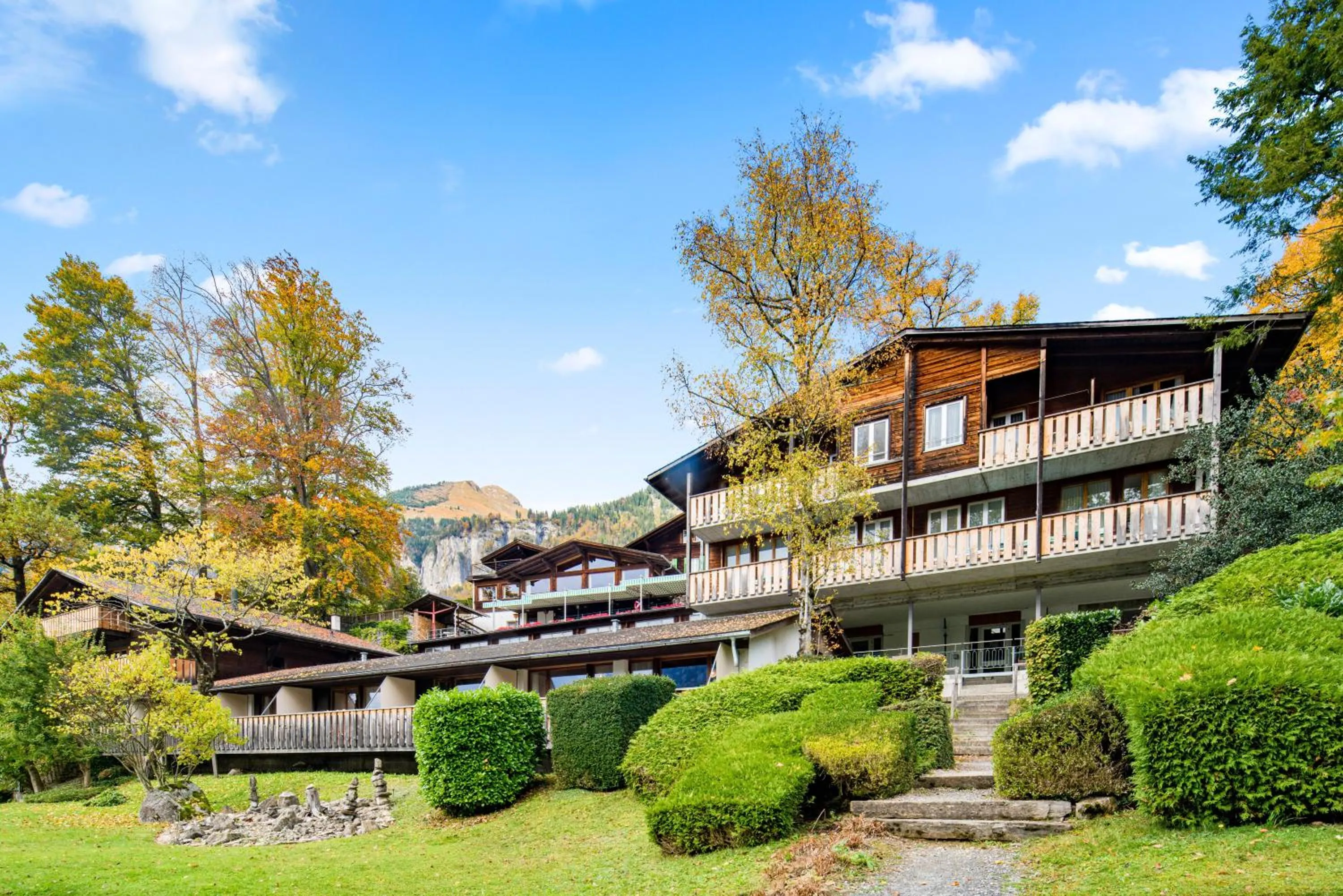 Property building in Hotel Lindenhof by Crossworld AG