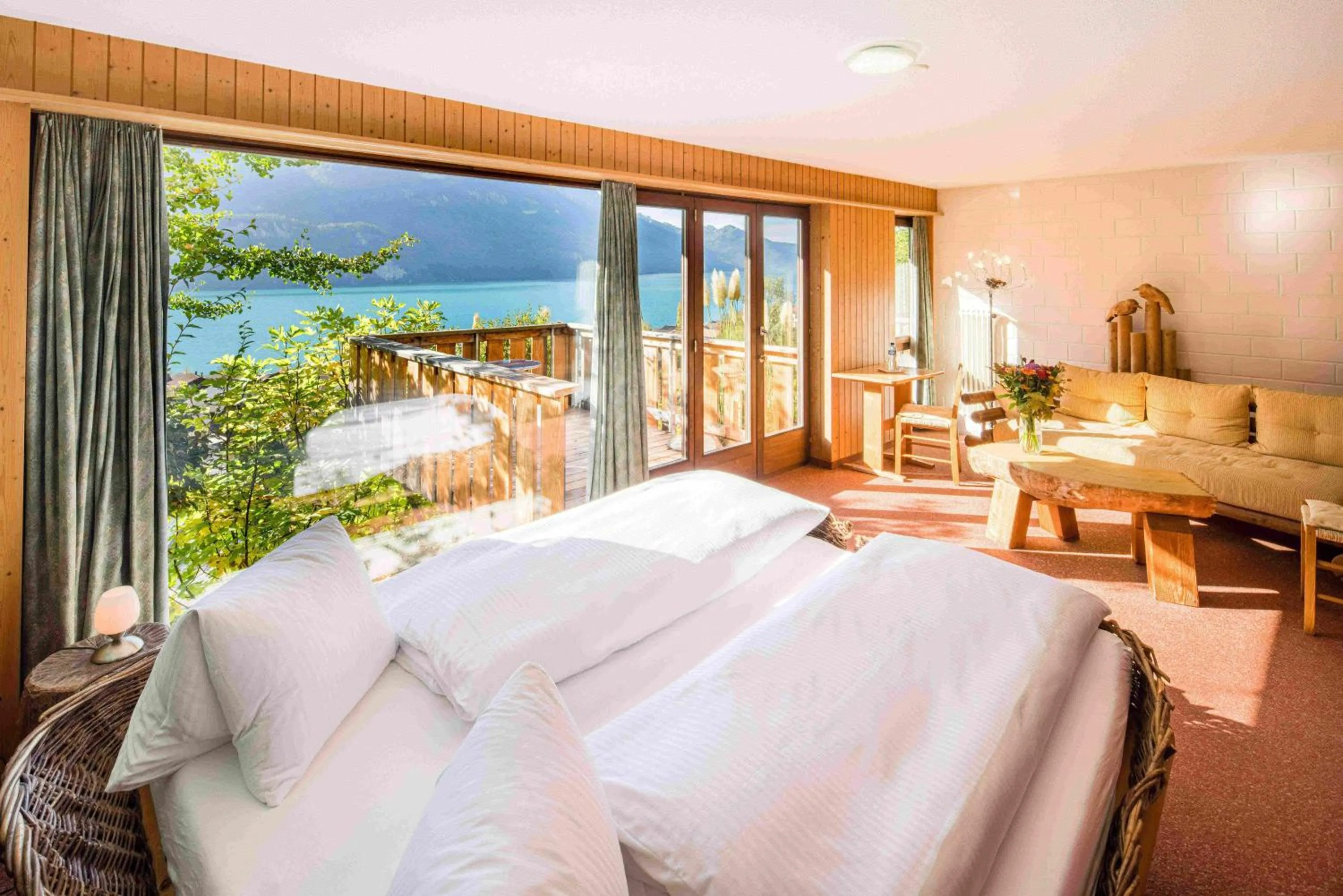 Photo of the whole room, Bed in Hotel Lindenhof by Crossworld AG