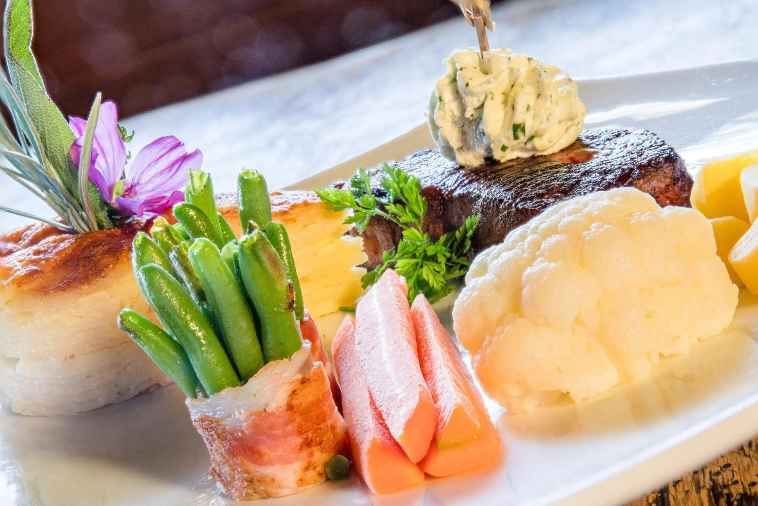 Food close-up in Hotel Lindenhof by Crossworld AG