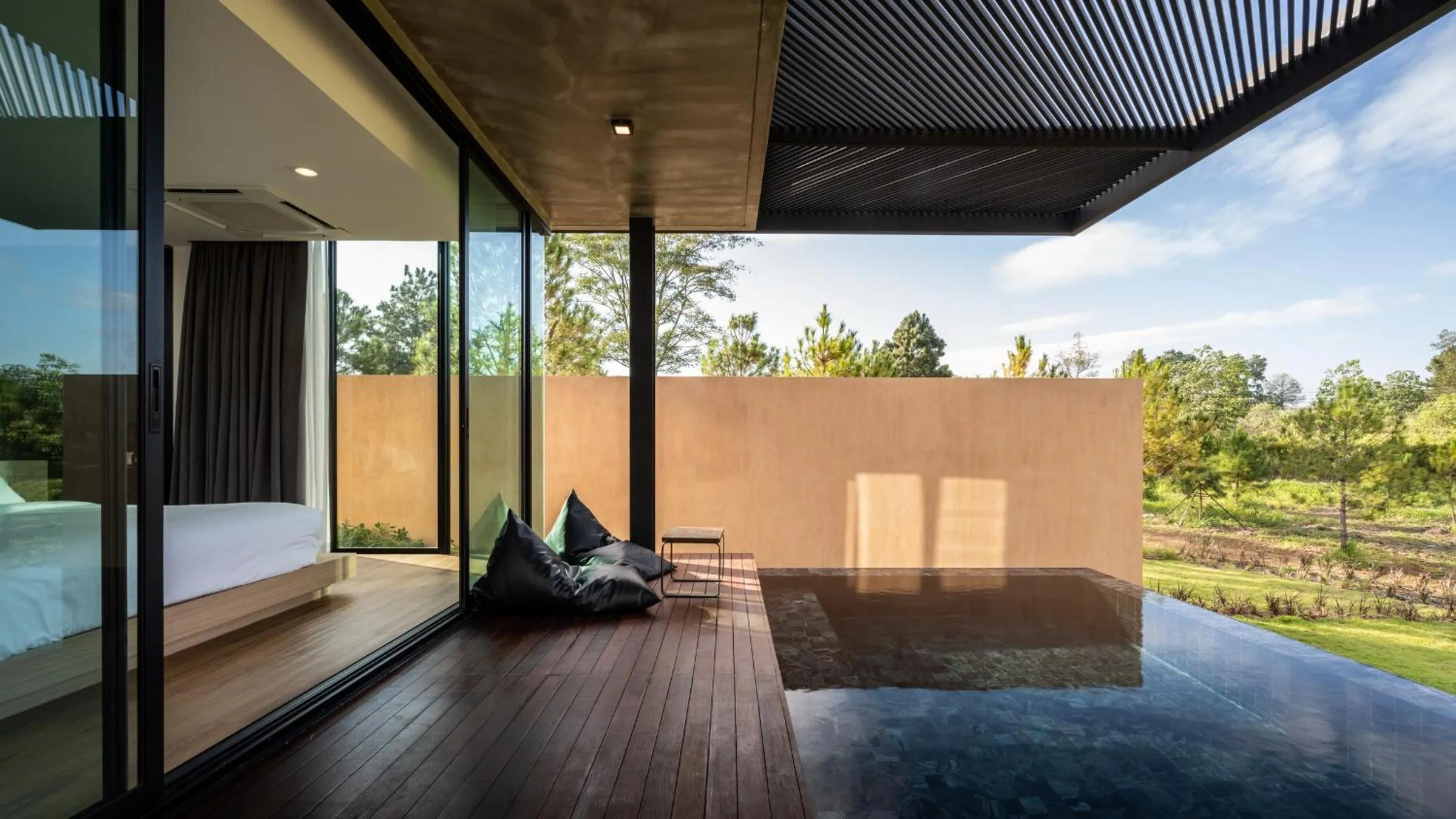 Patio in De Capoc Resort