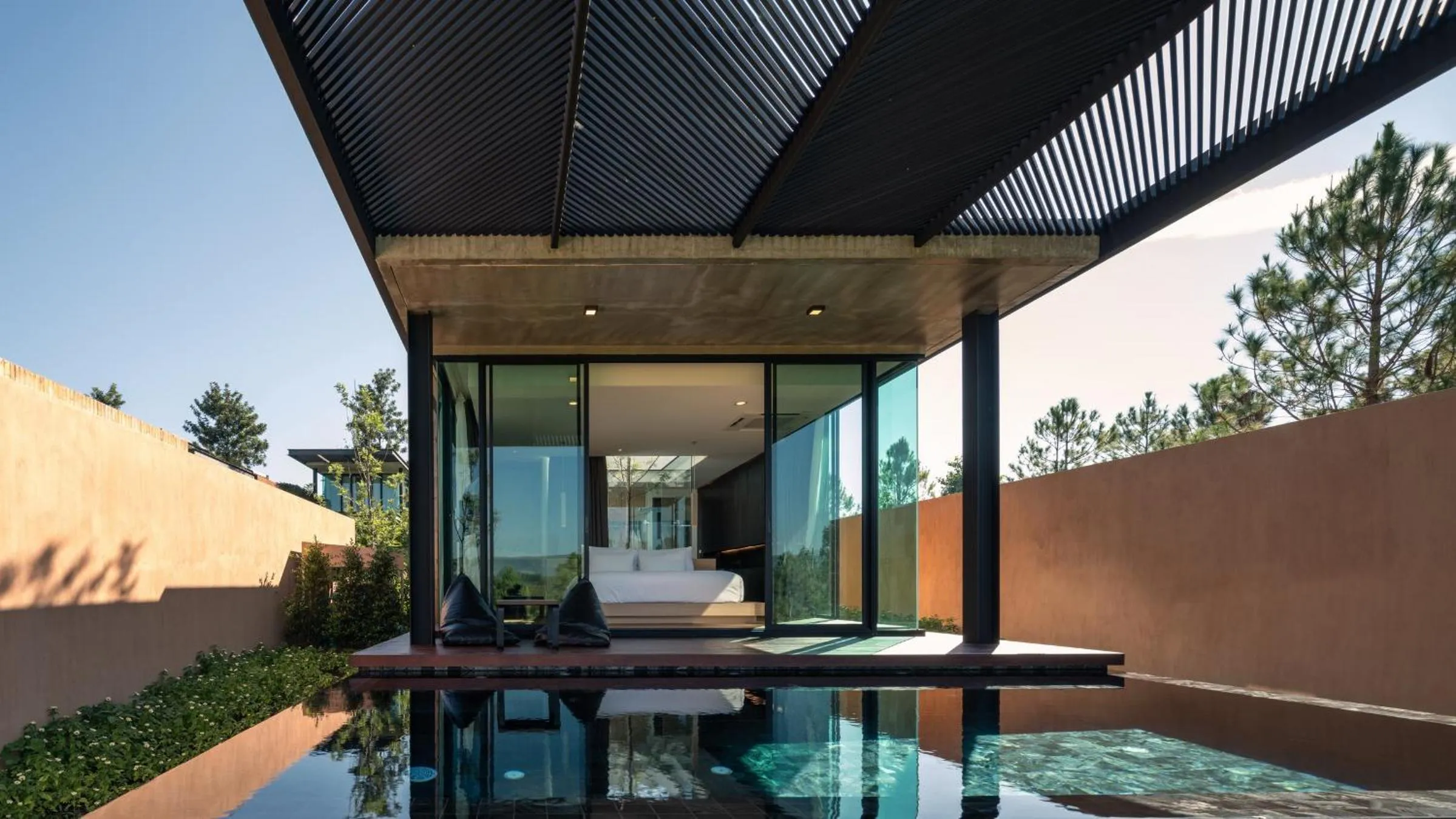 Patio in De Capoc Resort