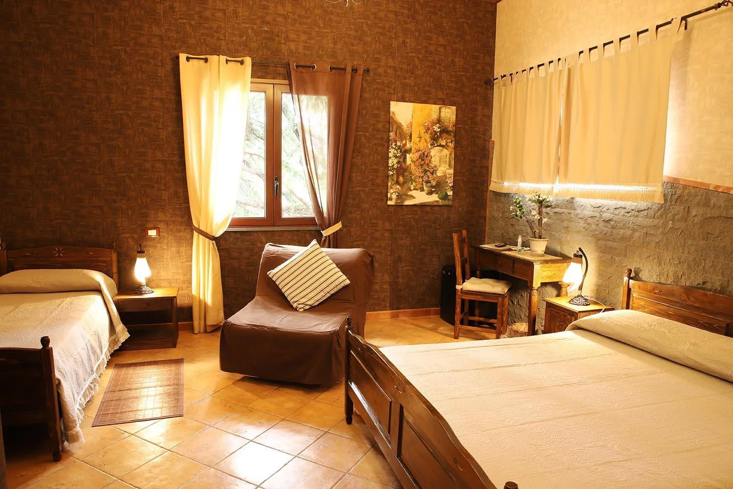 Bed in Hotel Alle Pendici