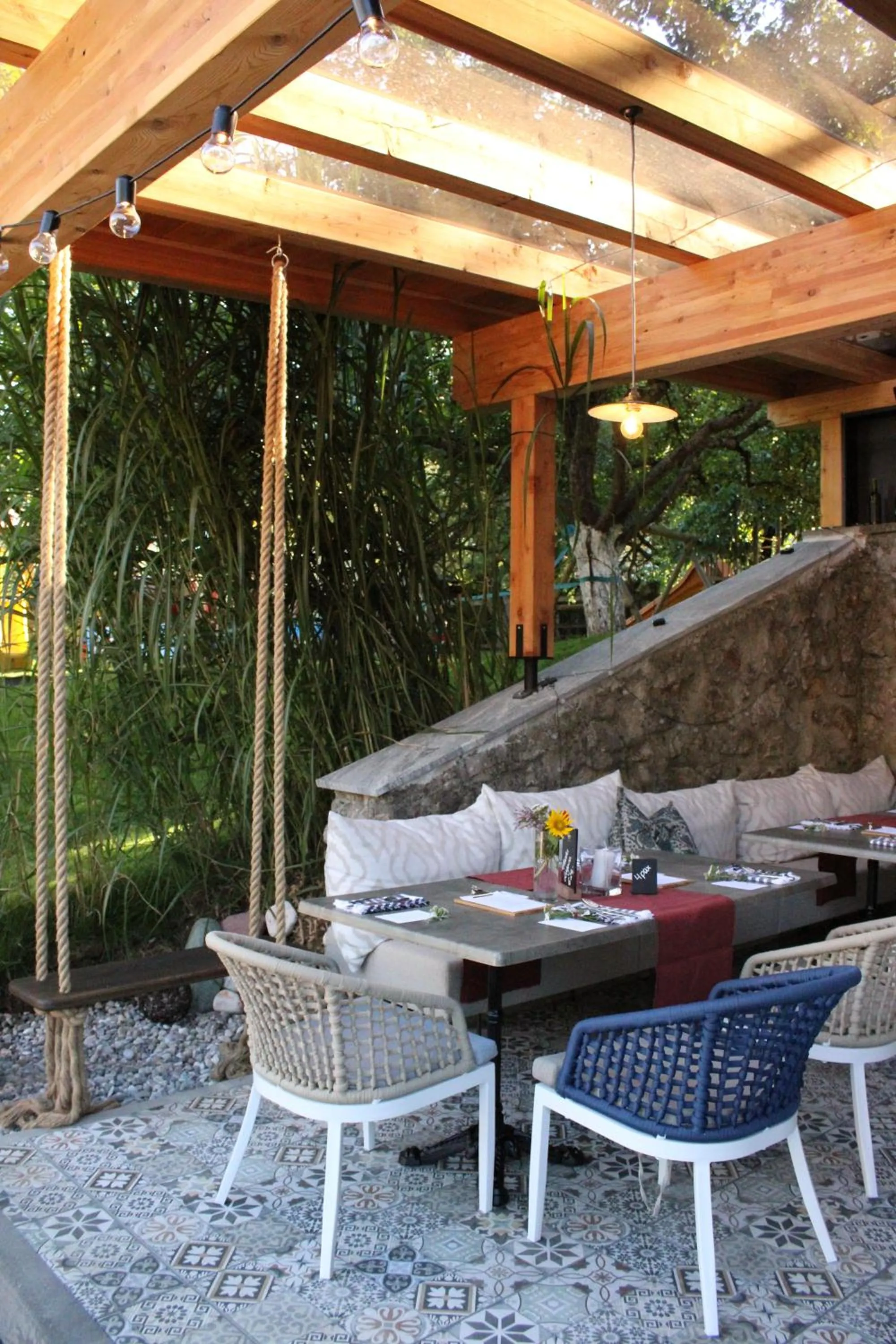 Garden in Appartement Zillertal Klee mit Restaurant KleemenTine
