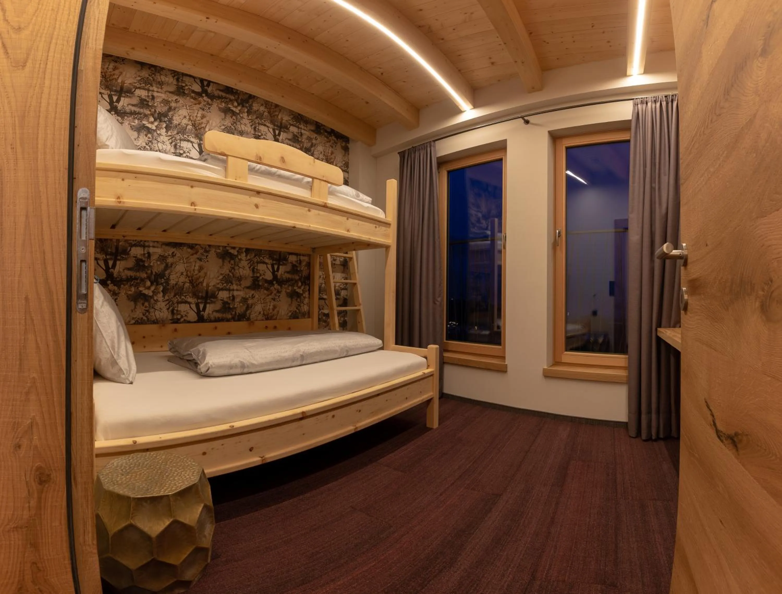bunk bed, Bed in Appartement Zillertal Klee mit Restaurant KleemenTine
