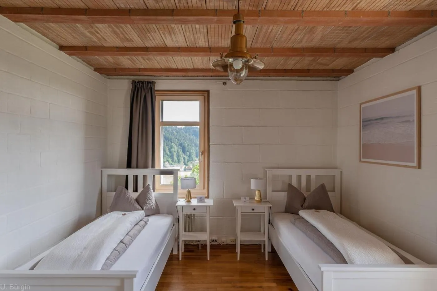 Bed in BnB SchlafSchloss