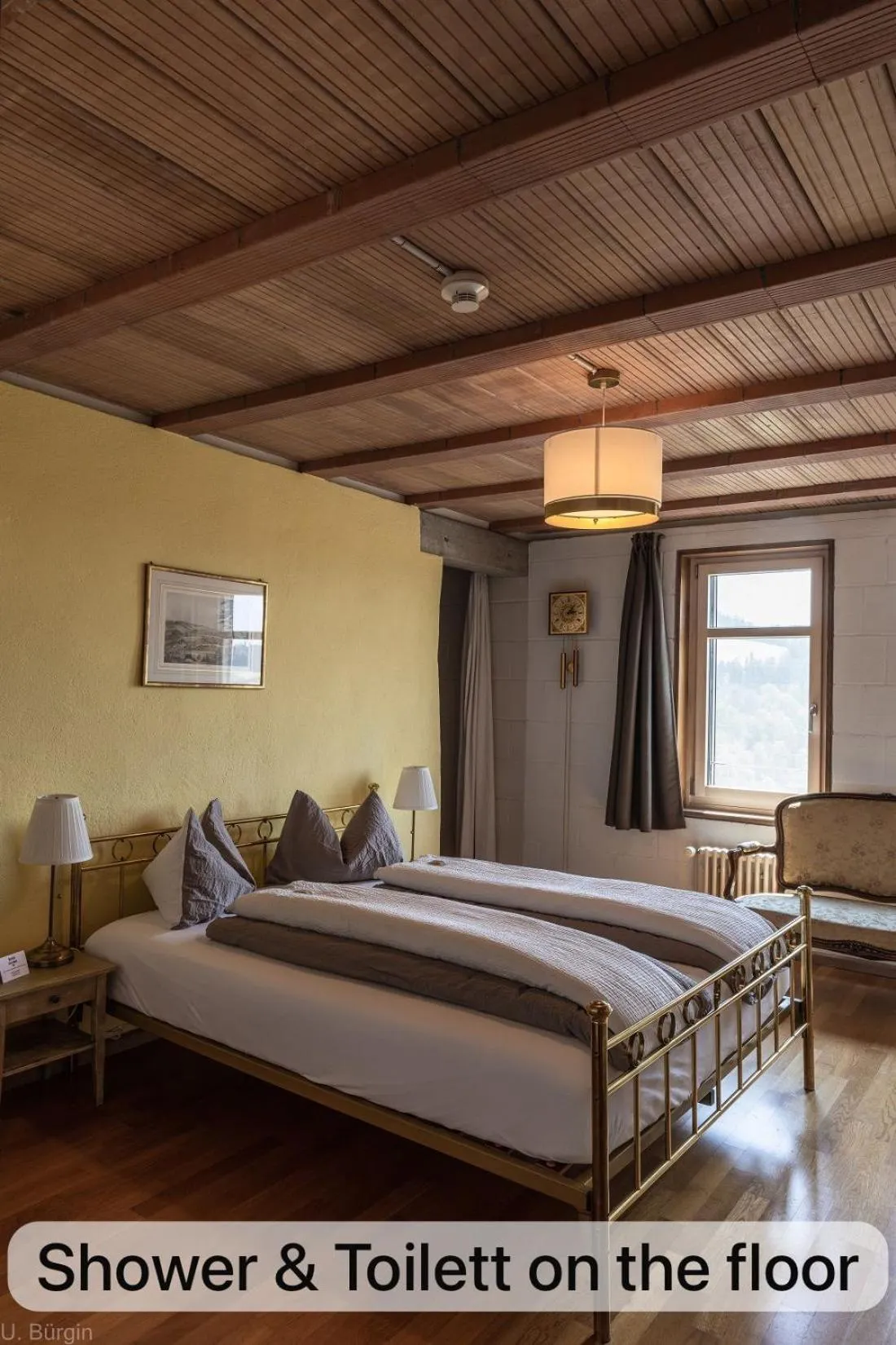 Bed in BnB SchlafSchloss