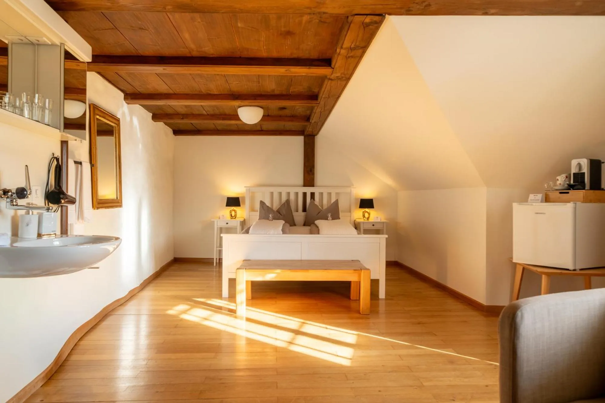 Bed in BnB SchlafSchloss