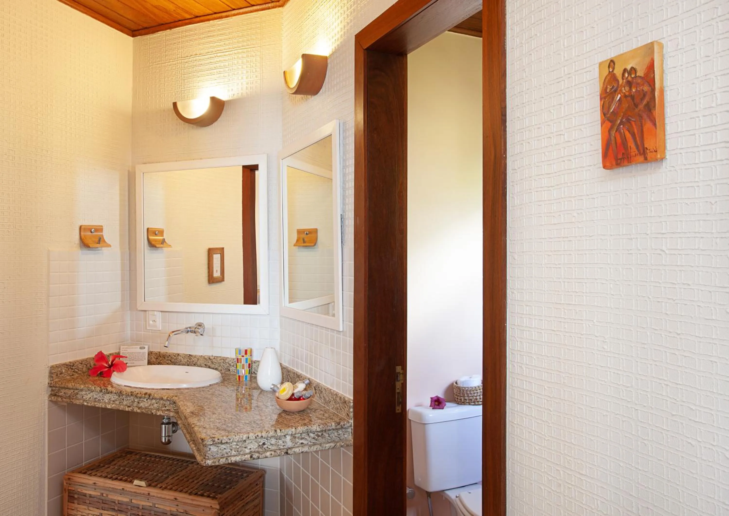 Bathroom in Pousada Mangabeiras