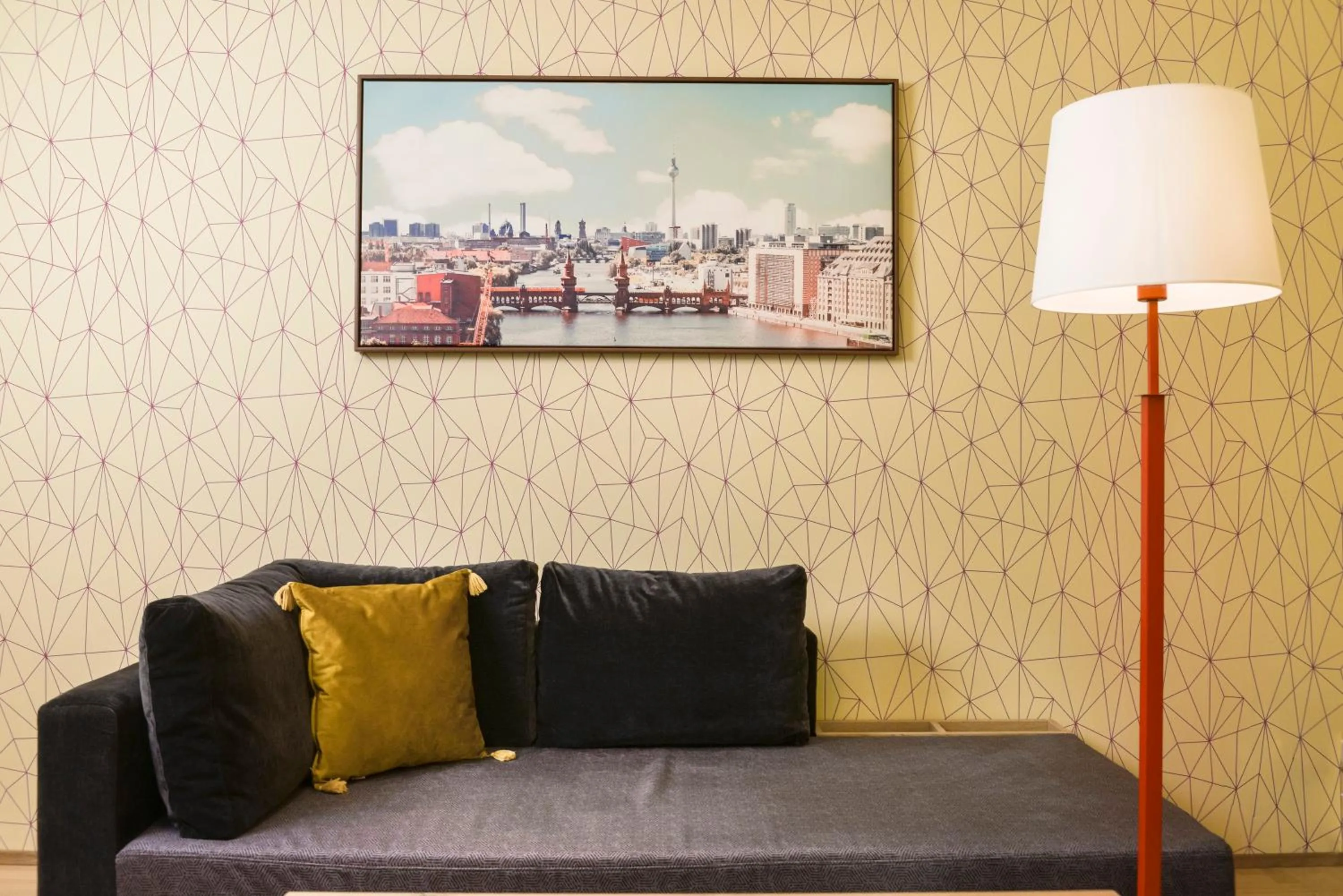 Seating area in AMC Apartments Ku'damm & Bundesallee