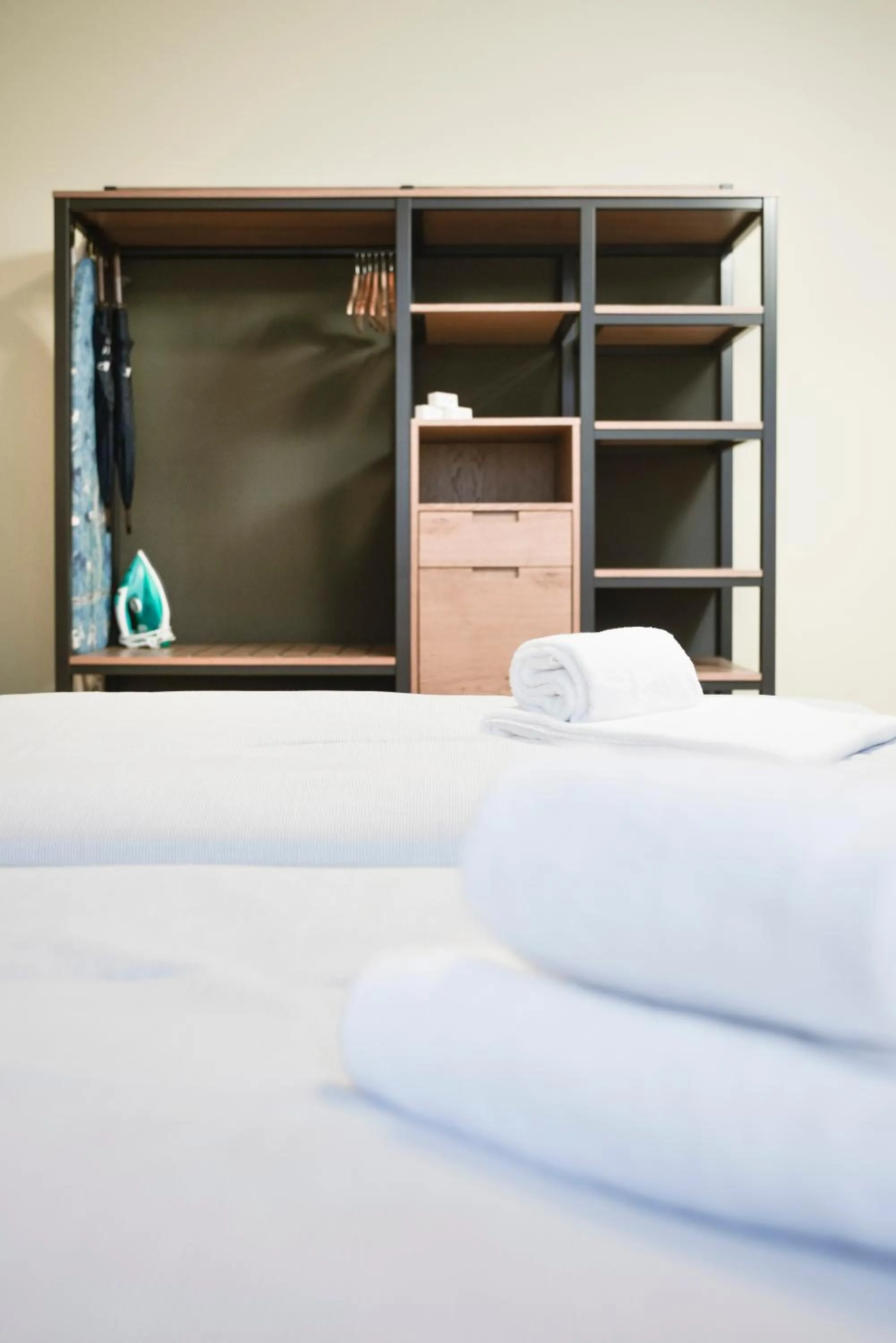 wardrobe, Bed in AMC Apartments Ku'damm & Bundesallee