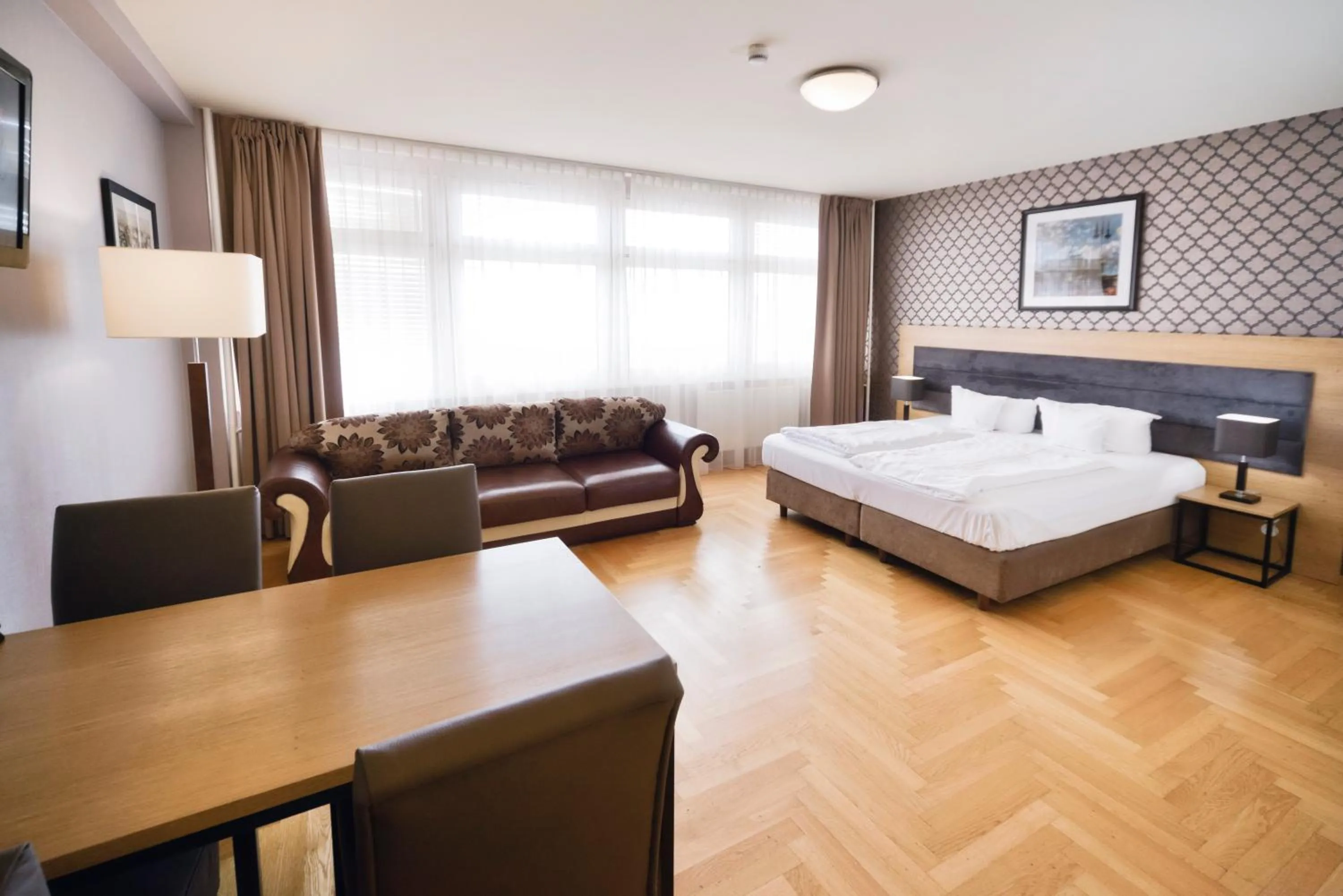 Photo of the whole room, Bed in AMC Apartments Ku'damm & Bundesallee
