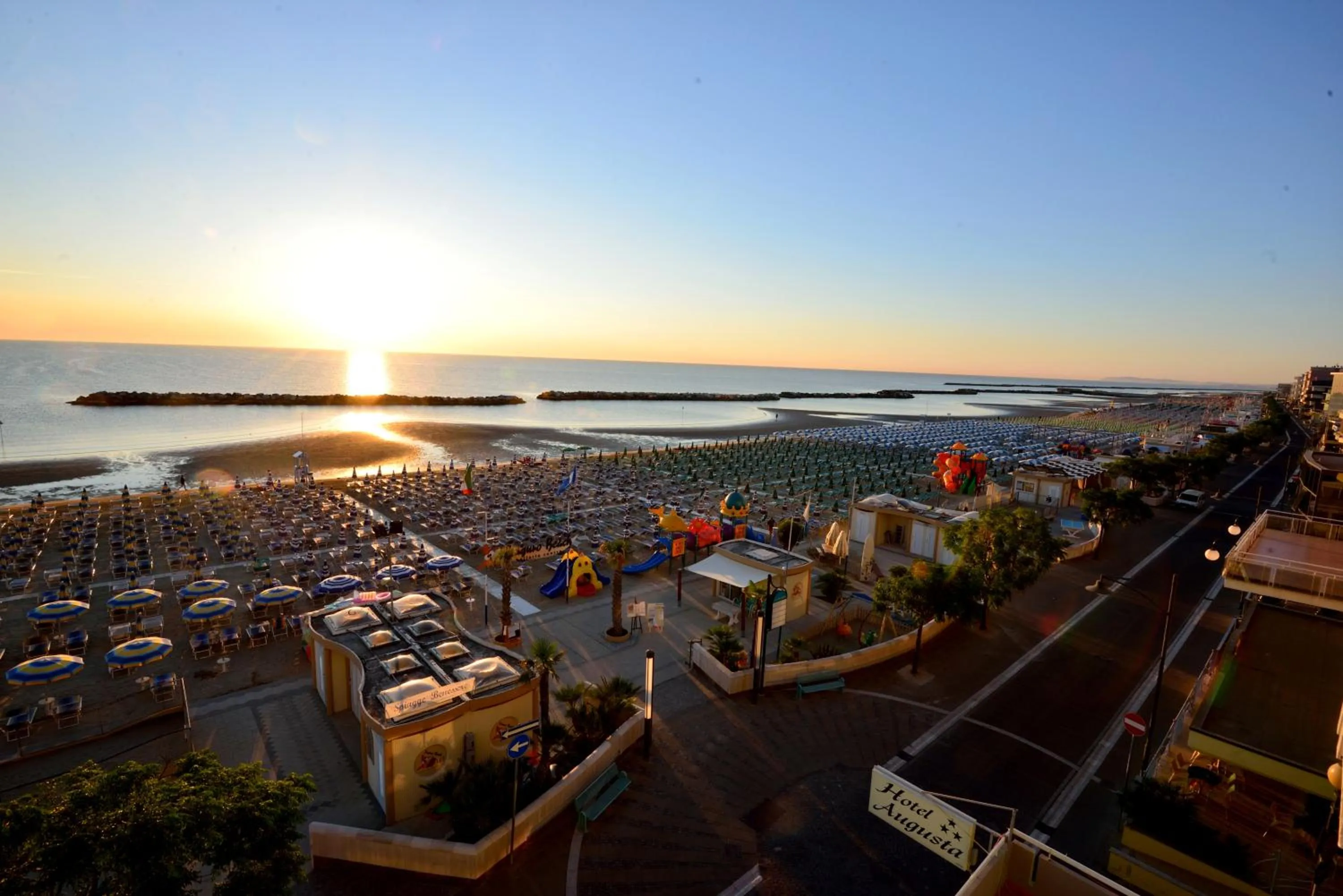 Balcony/Terrace in Hotel Augusta