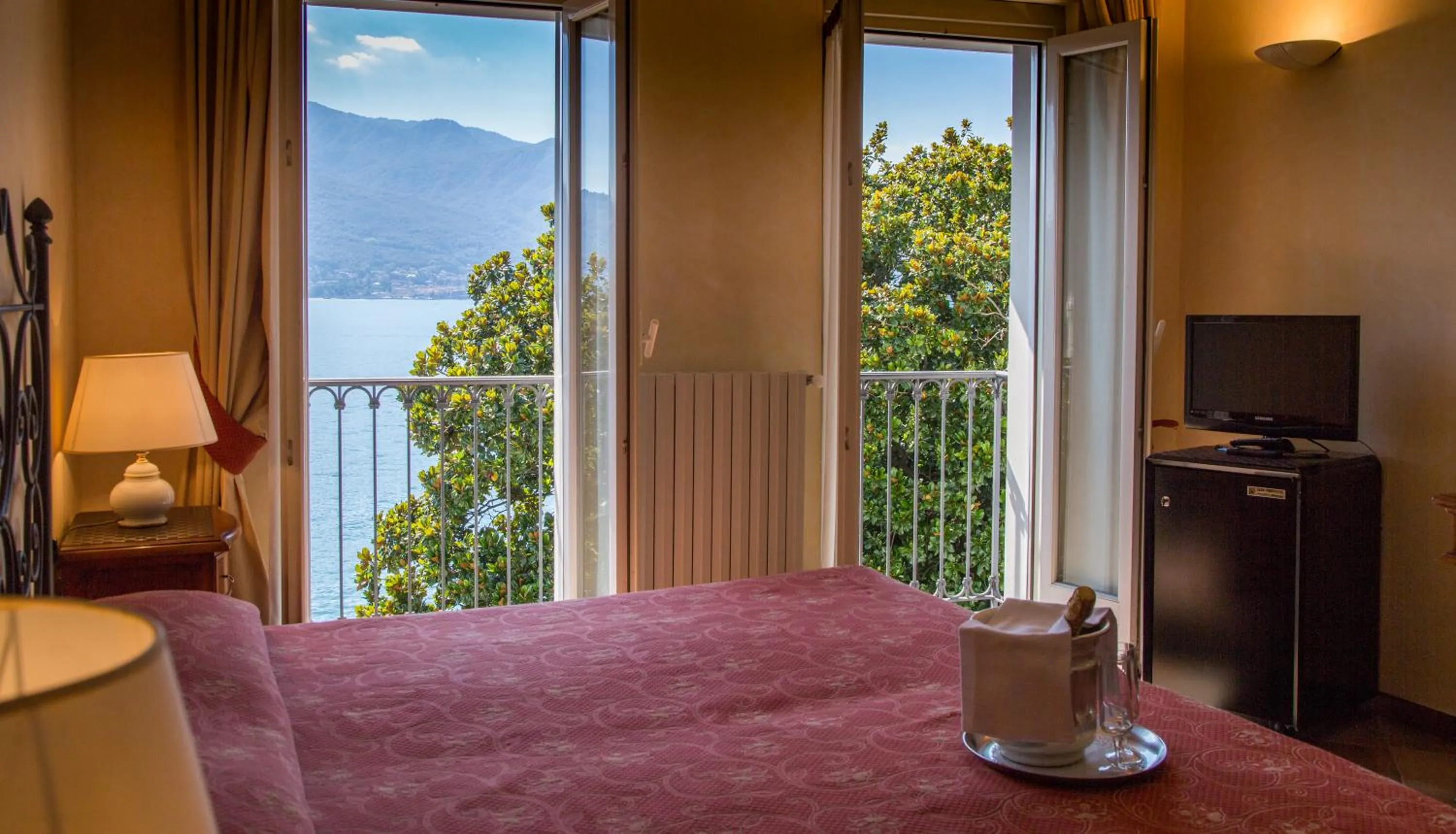 Lake view in Hotel Aquadolce