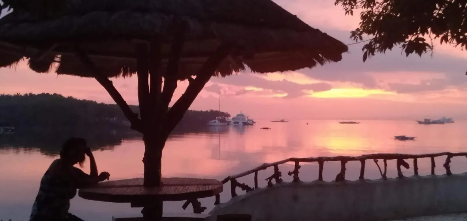 Sunset in Adayo Cove Resort