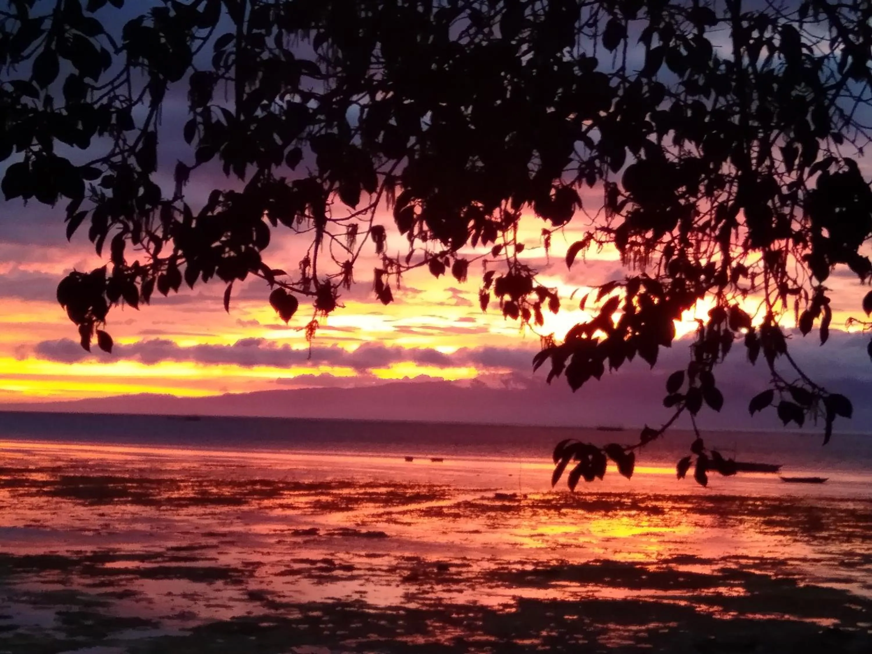 Sunset in Adayo Cove Resort