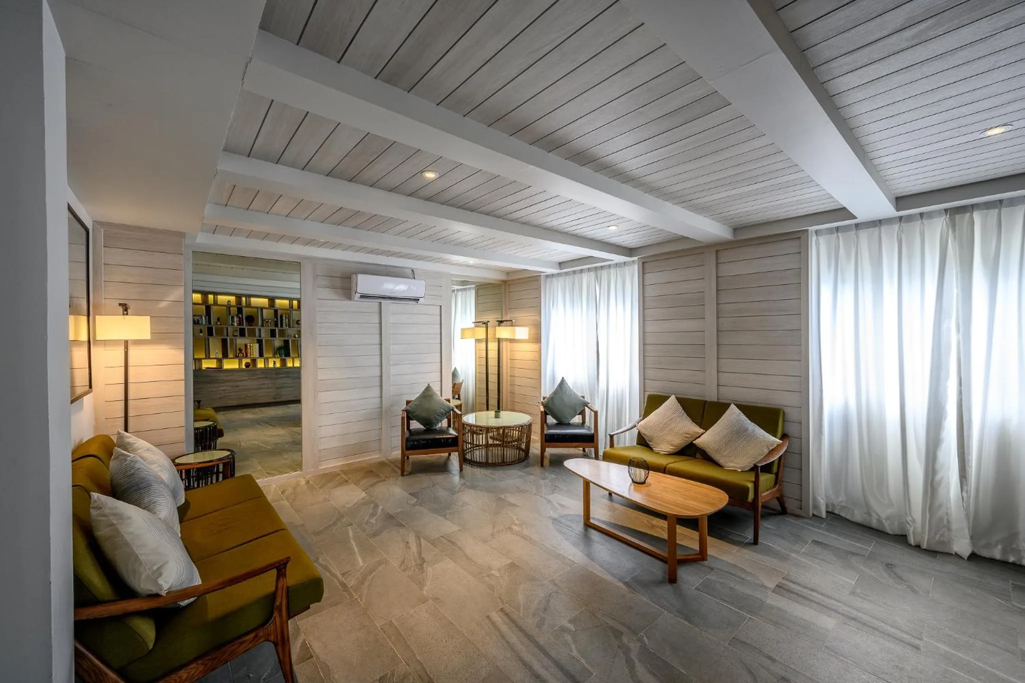 Library in Namaka Resort Kamala