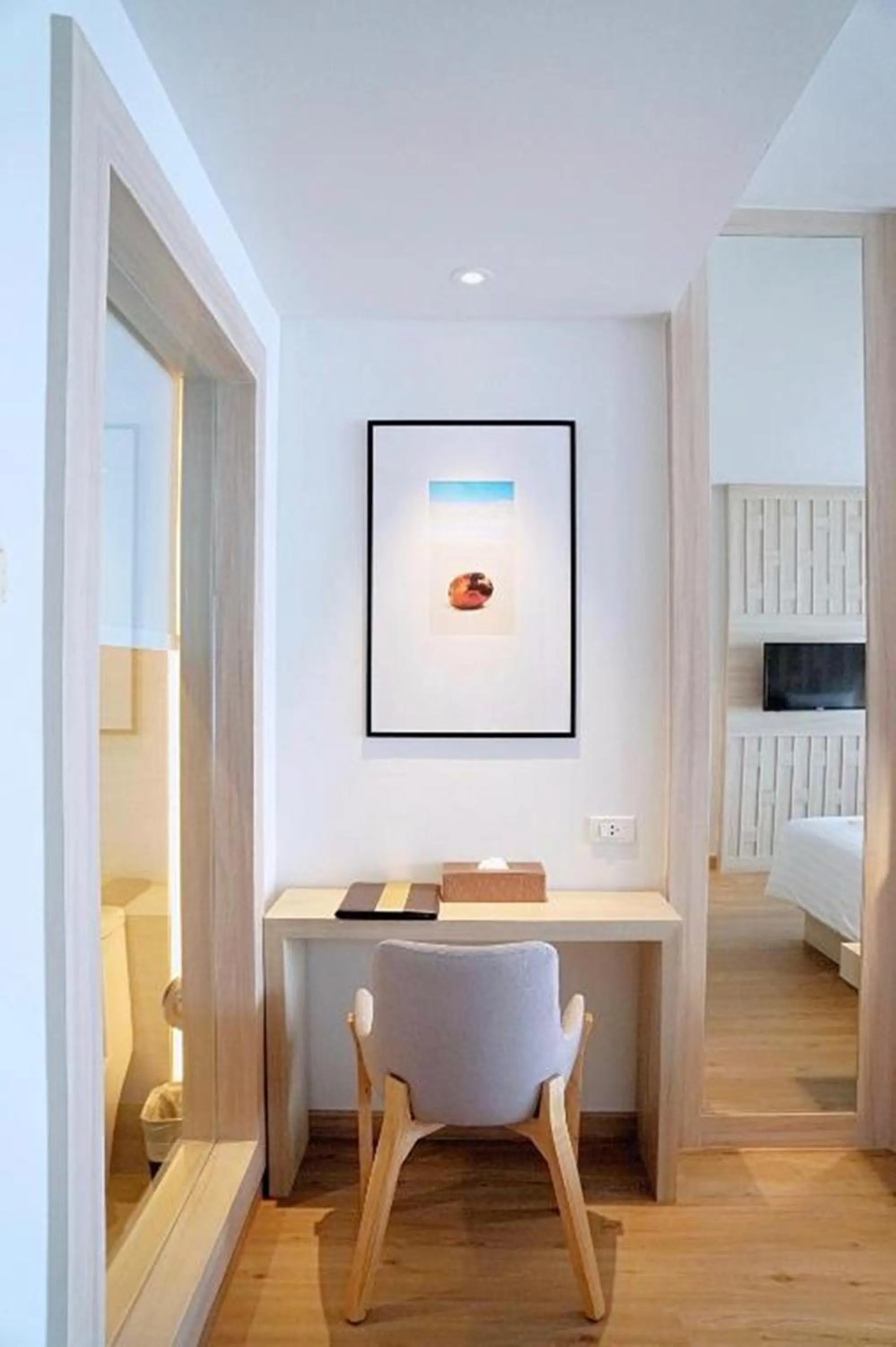 Seating area, Bed in Namaka Resort Kamala