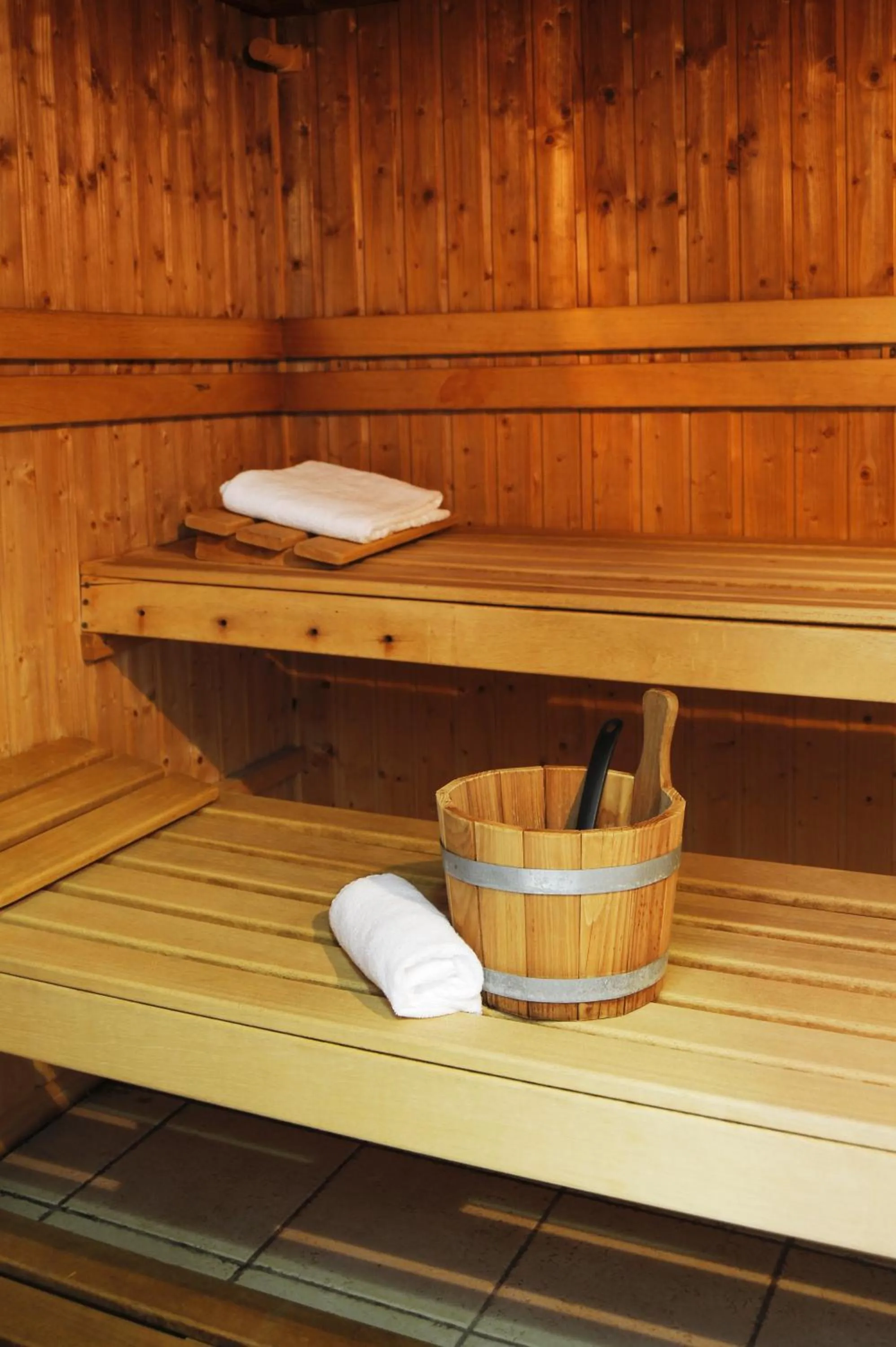 Sauna in Résidence Néméa Les Balcons d'Ax
