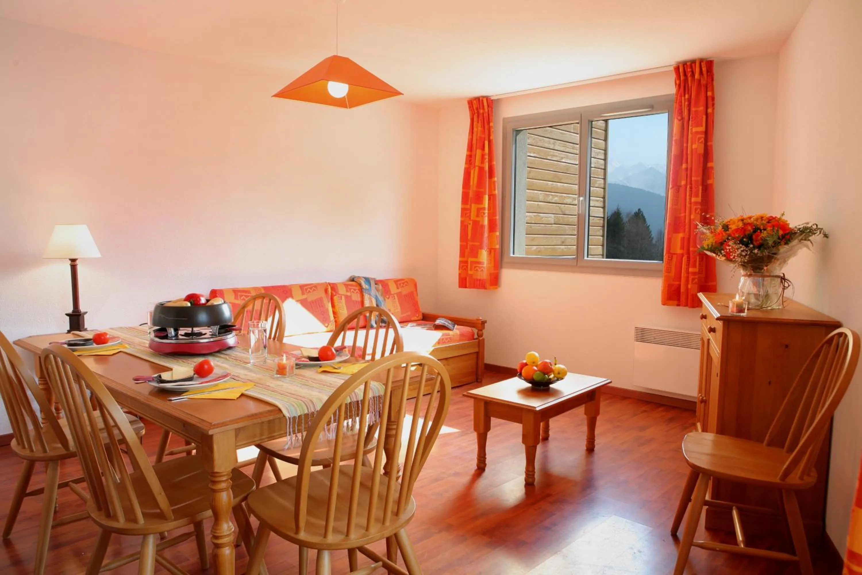 Dining area in Résidence Néméa Les Balcons d'Ax